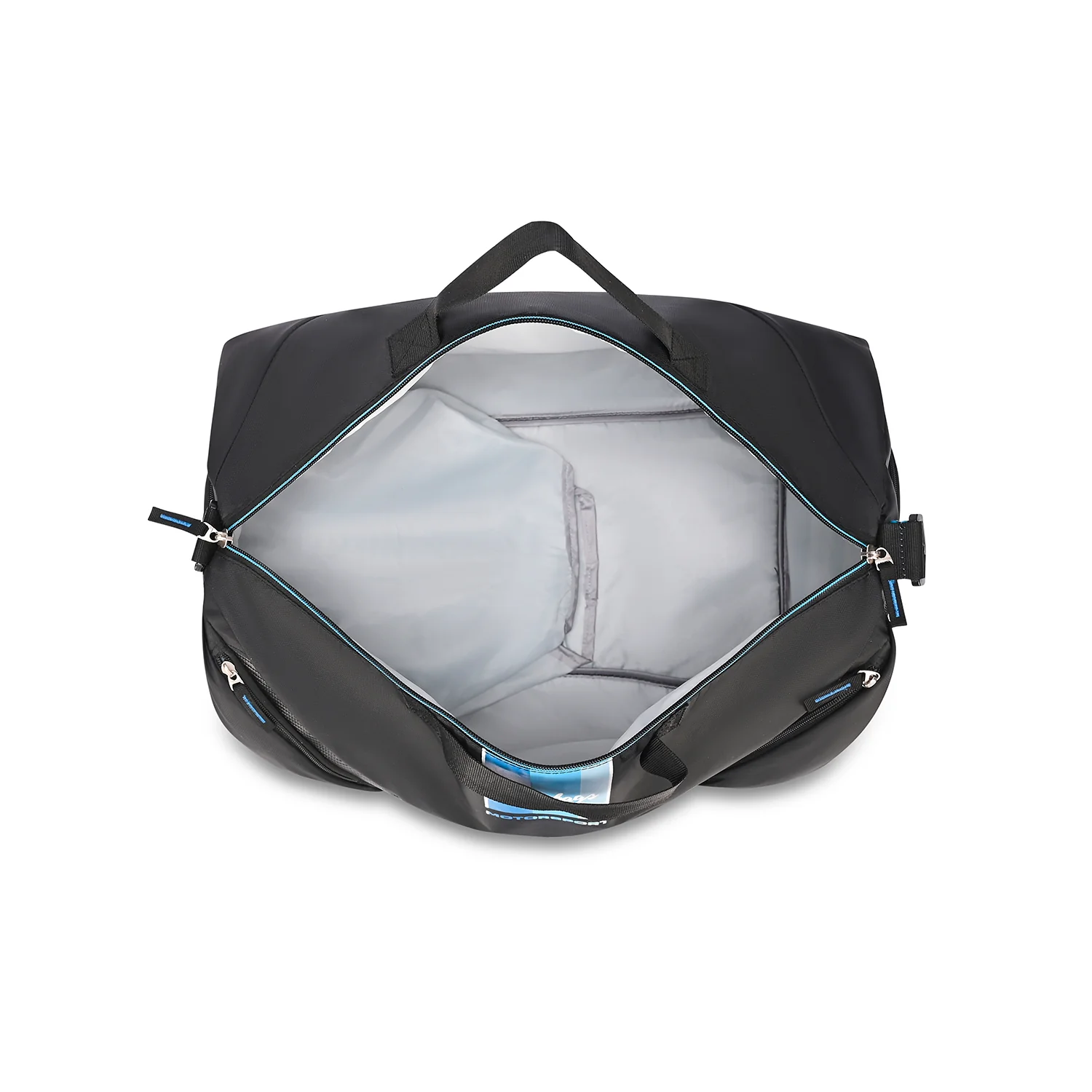 SKYBAGS ENDEAVR GYM DUFFLE BAG BLACK AND BLUE - Image 10