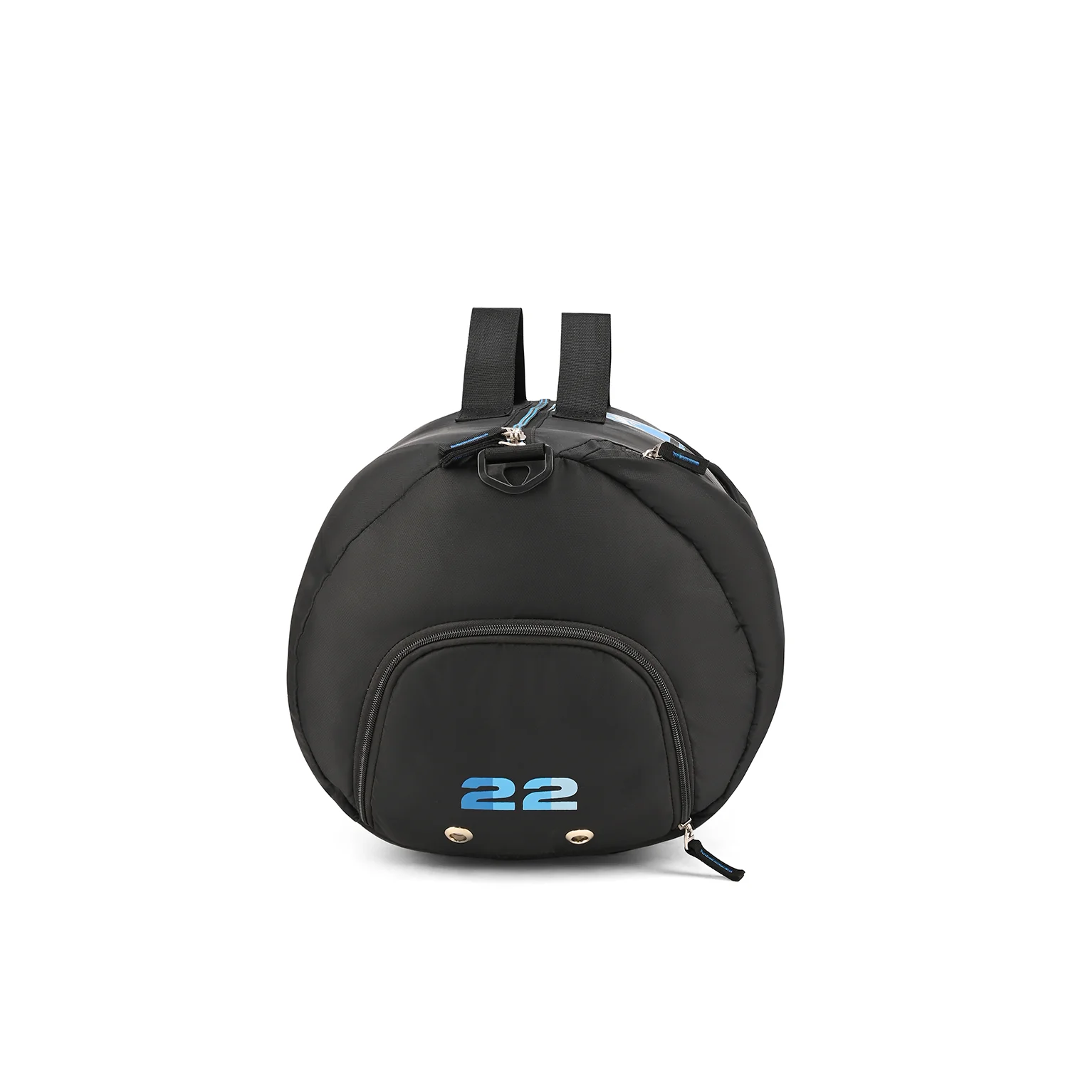 SKYBAGS ENDEAVR GYM DUFFLE BAG BLACK AND BLUE - Image 5