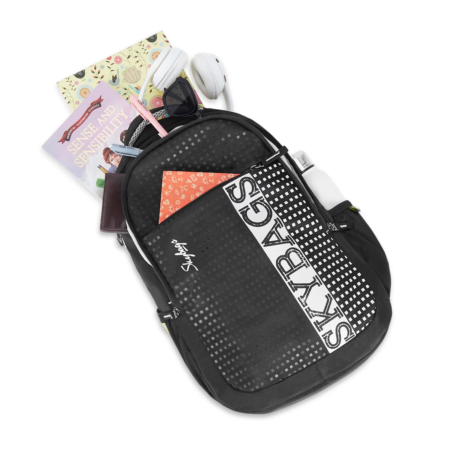 Skybags Fuse 27L Backpack Black - Image 10