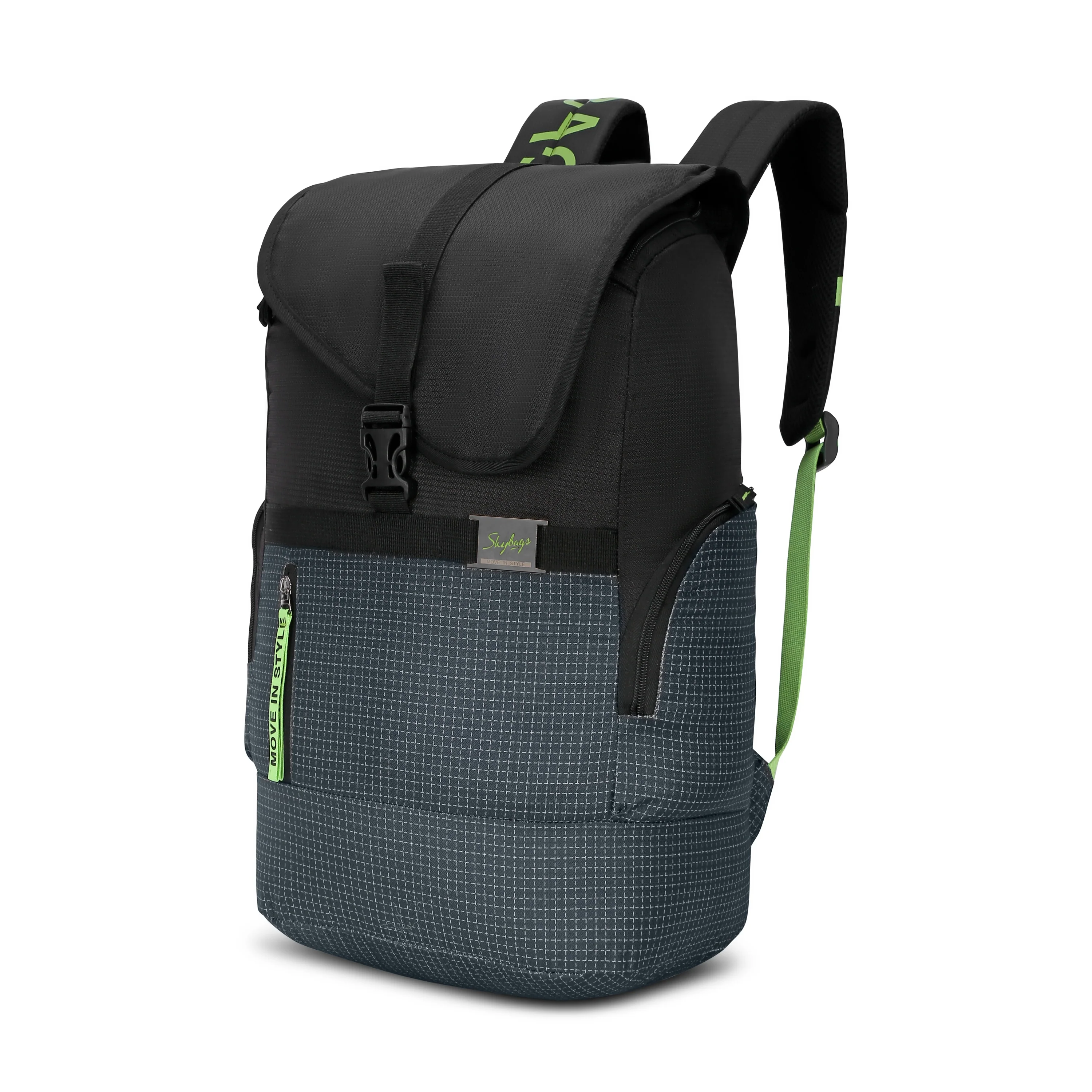 Skybags GRAD PRO 01 LAPTOP BACKPACK BLACK - Image 2