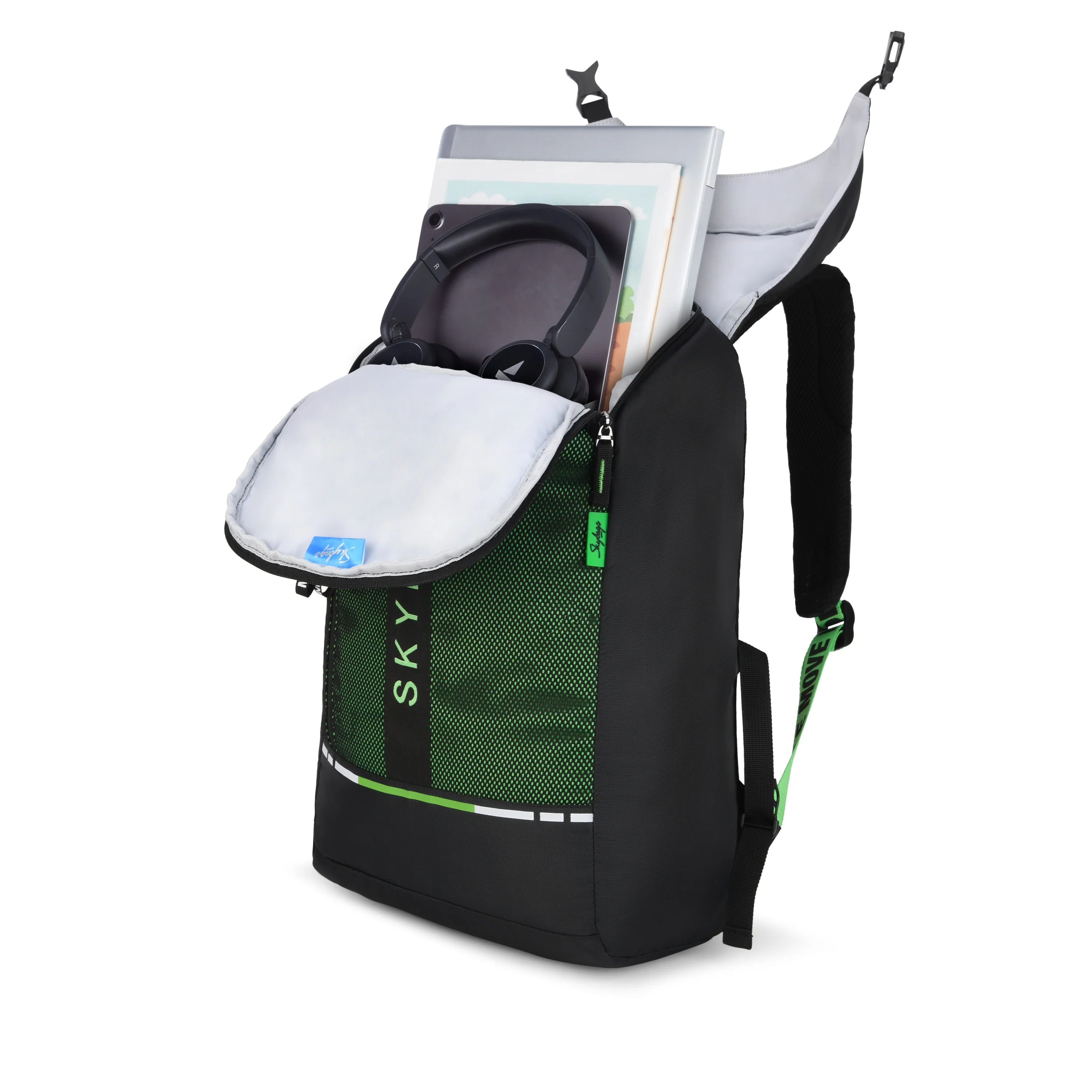 Skybags GRAD PRO 04 LAPTOP BACKPACK BLACK - Image 8