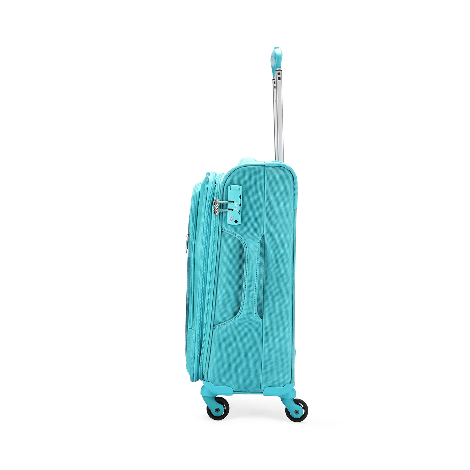 SKYBAGS GRADIENT SOFT CASE LUGGAGE TROLLEY BAG TEAL - Image 5
