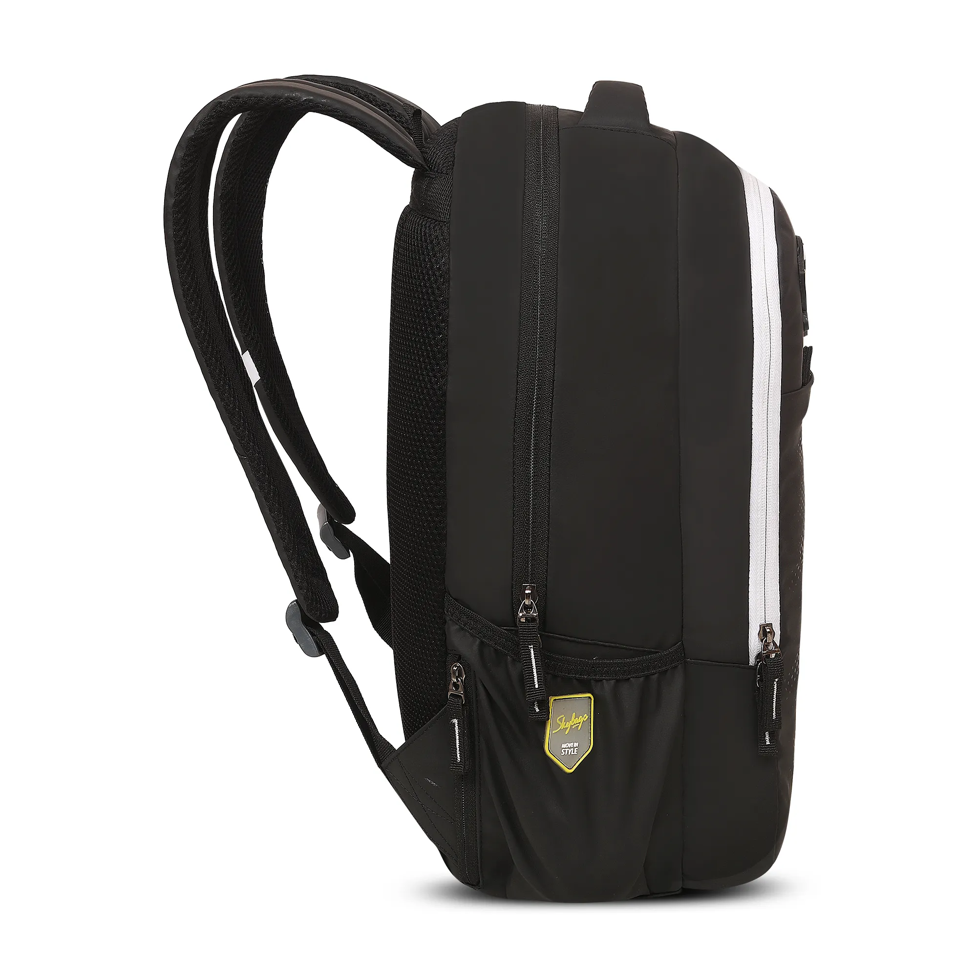 Skybags Kick 01 laptop Backpack Black - Image 4