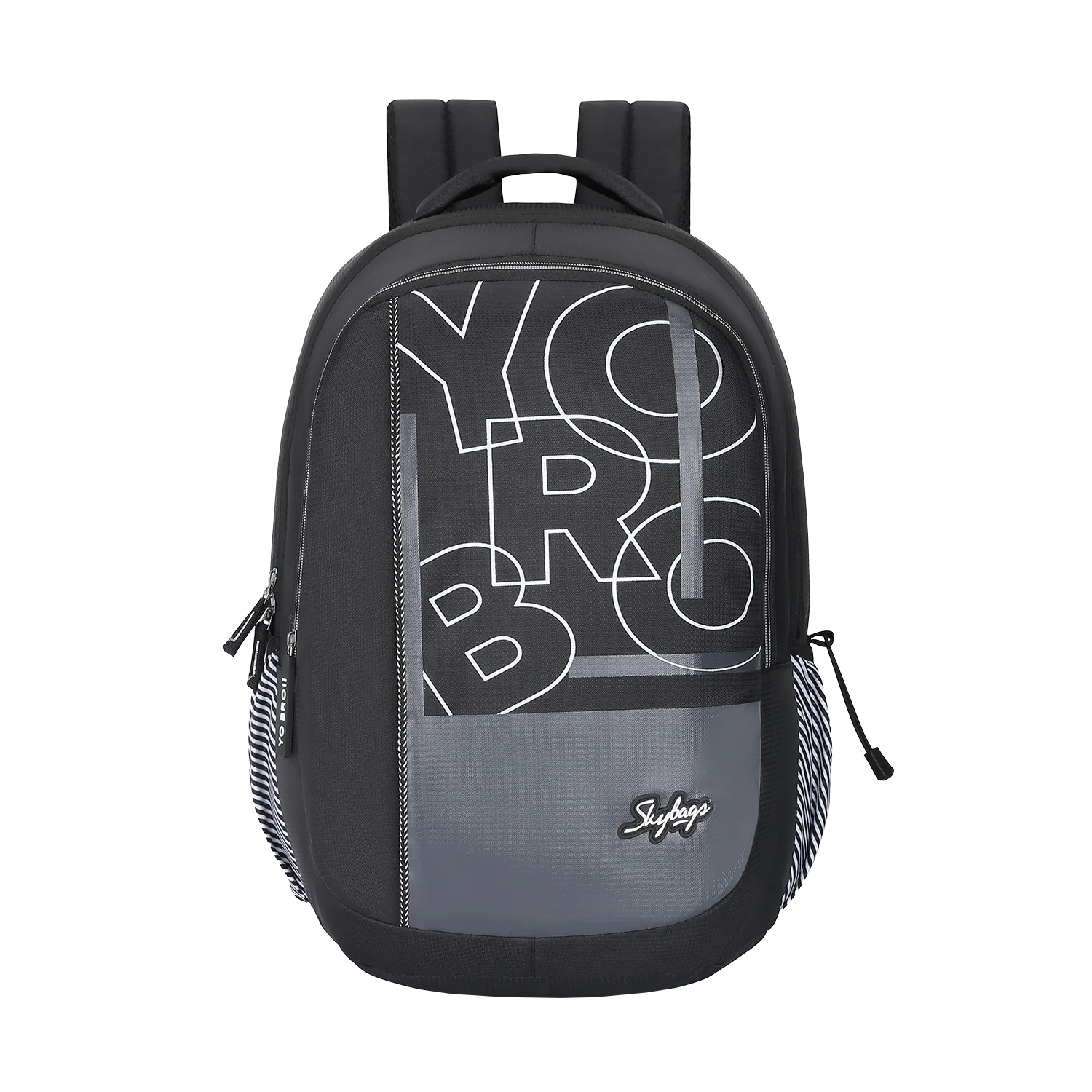 Skybags KLAN 03  SCHOOL BACKPACK BLACK
