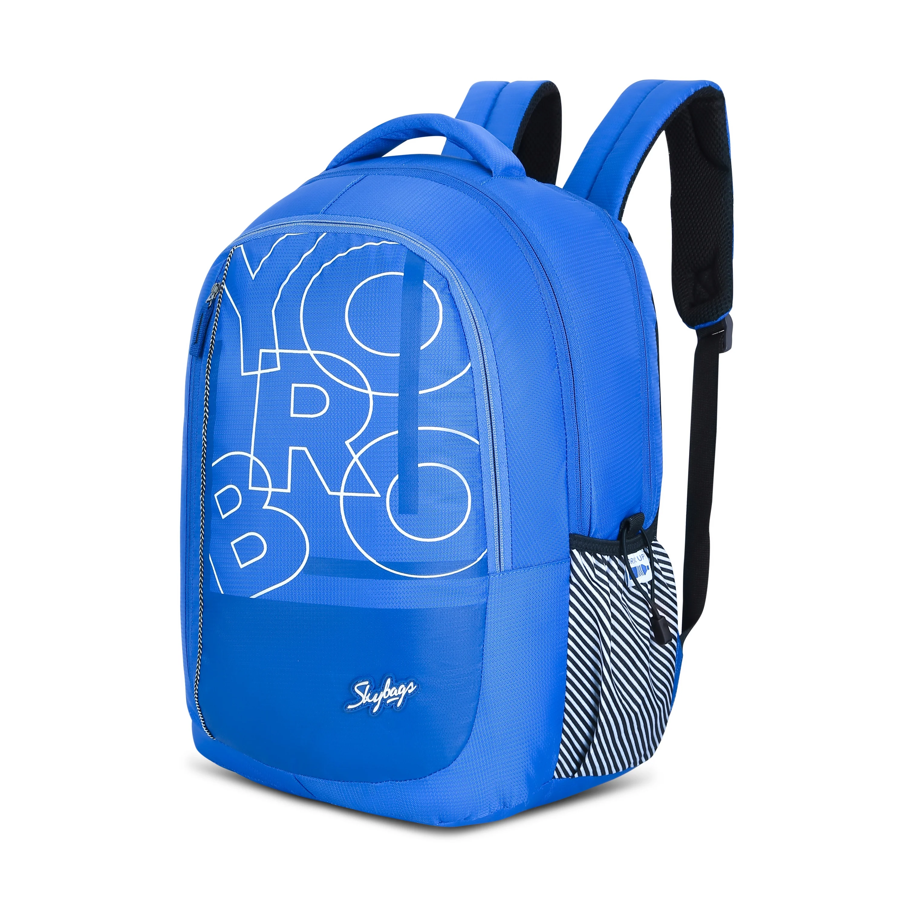 Skybags KLAN 04 SCHOOL BACKPACK BLUE - Image 2