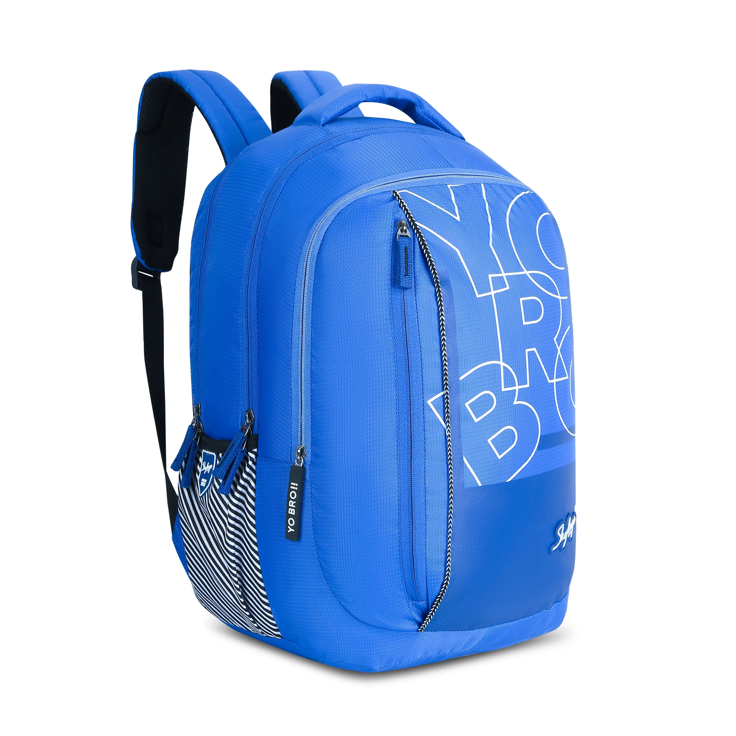 Skybags KLAN 04 SCHOOL BACKPACK BLUE - Image 3