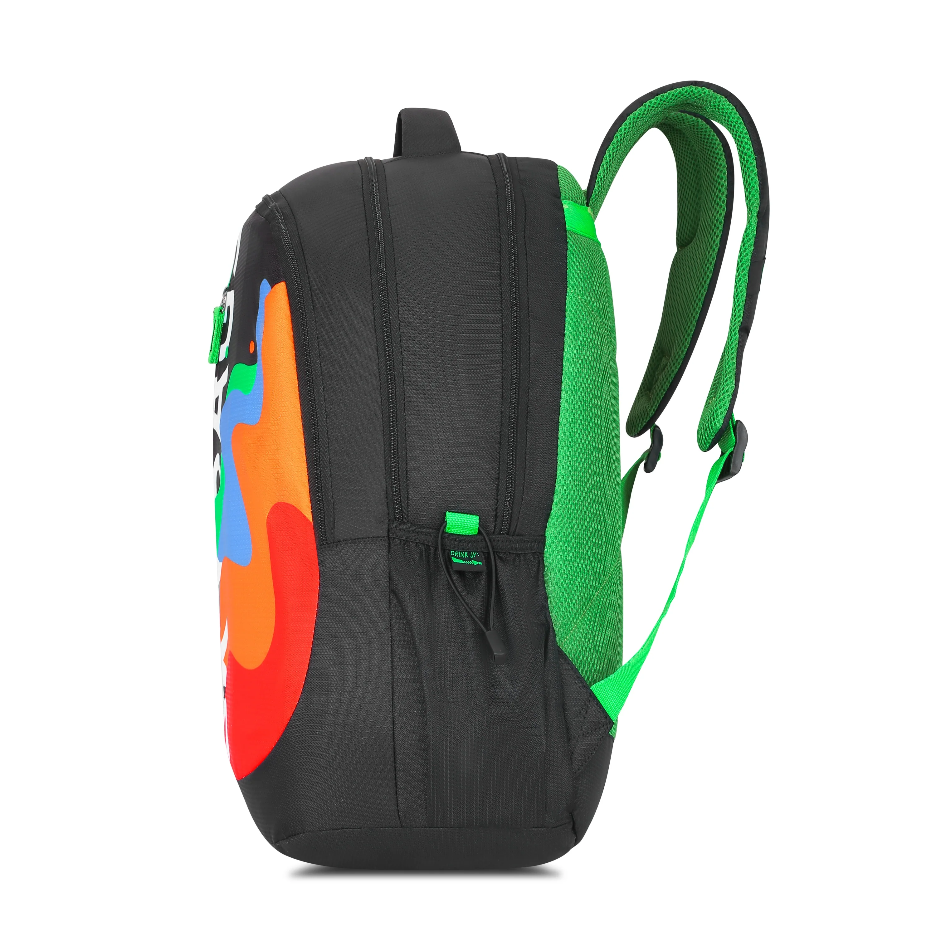 Skybags KLAN 05  SCHOOL BACKPACK BLACK - Image 5