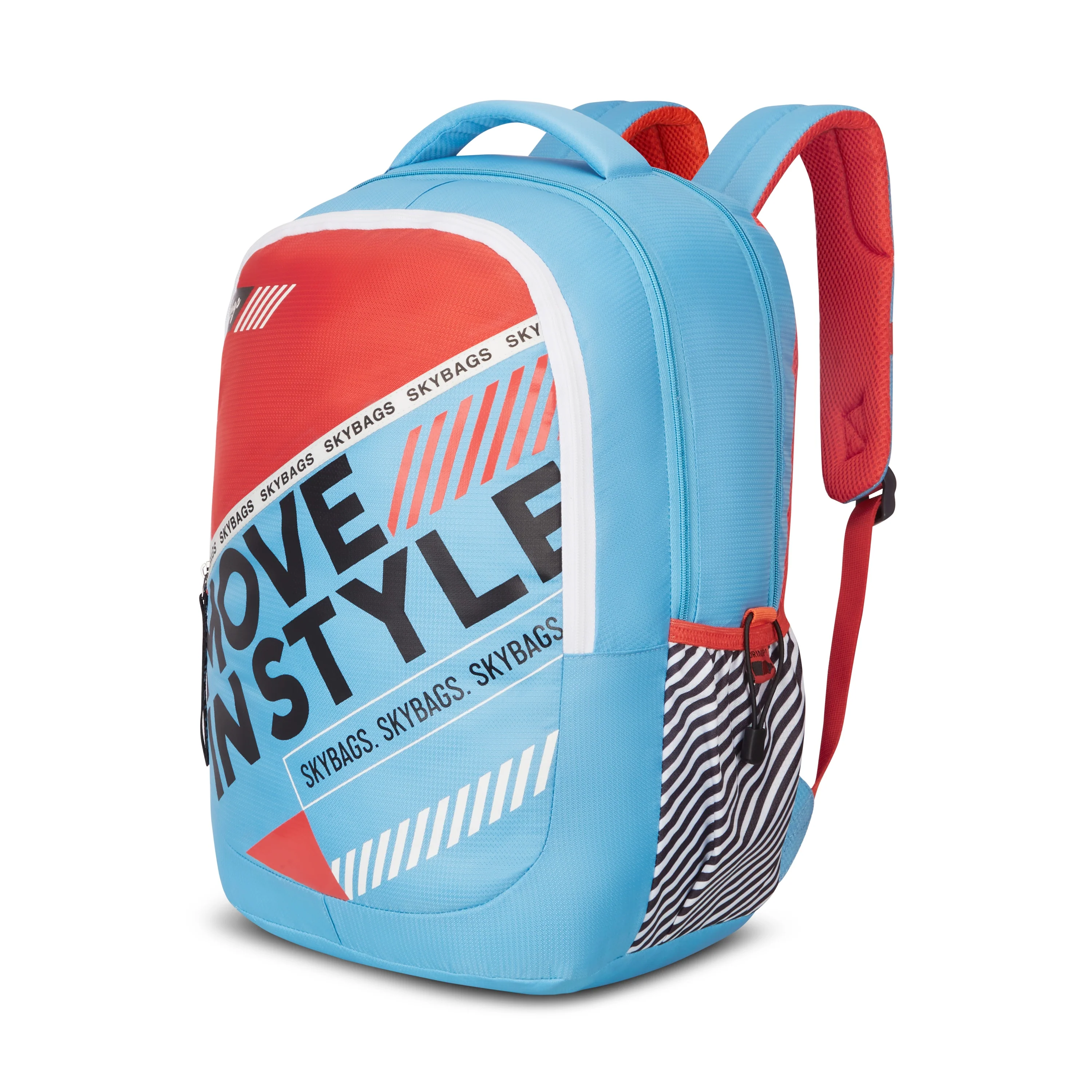 Skybags KLAN PLUS 05 SCHOOL BACKPACK SKYBLUE - Image 2