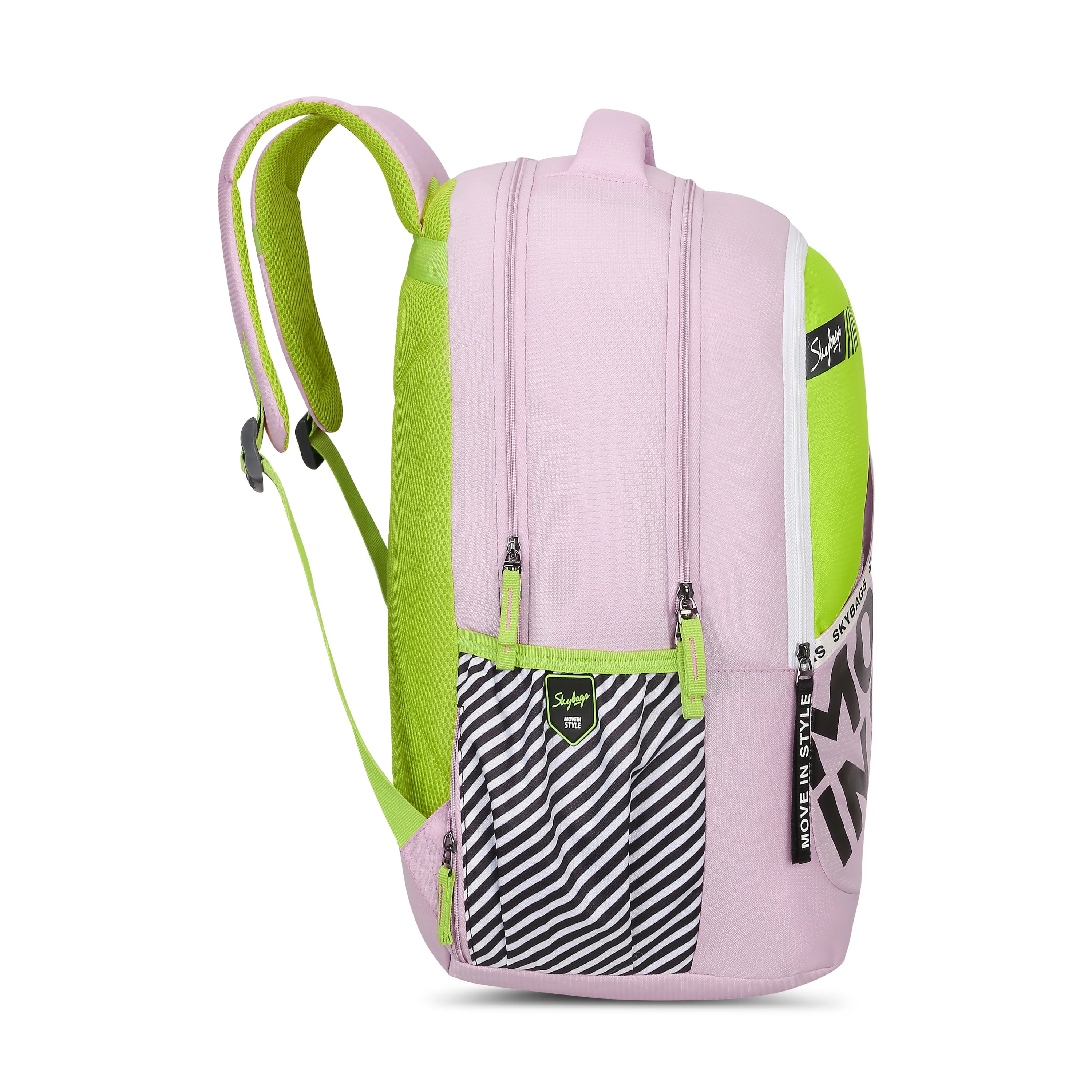 Skybags KLAN PLUS 05 SCHOOL BACKPACK SKYBLUE - Image 14