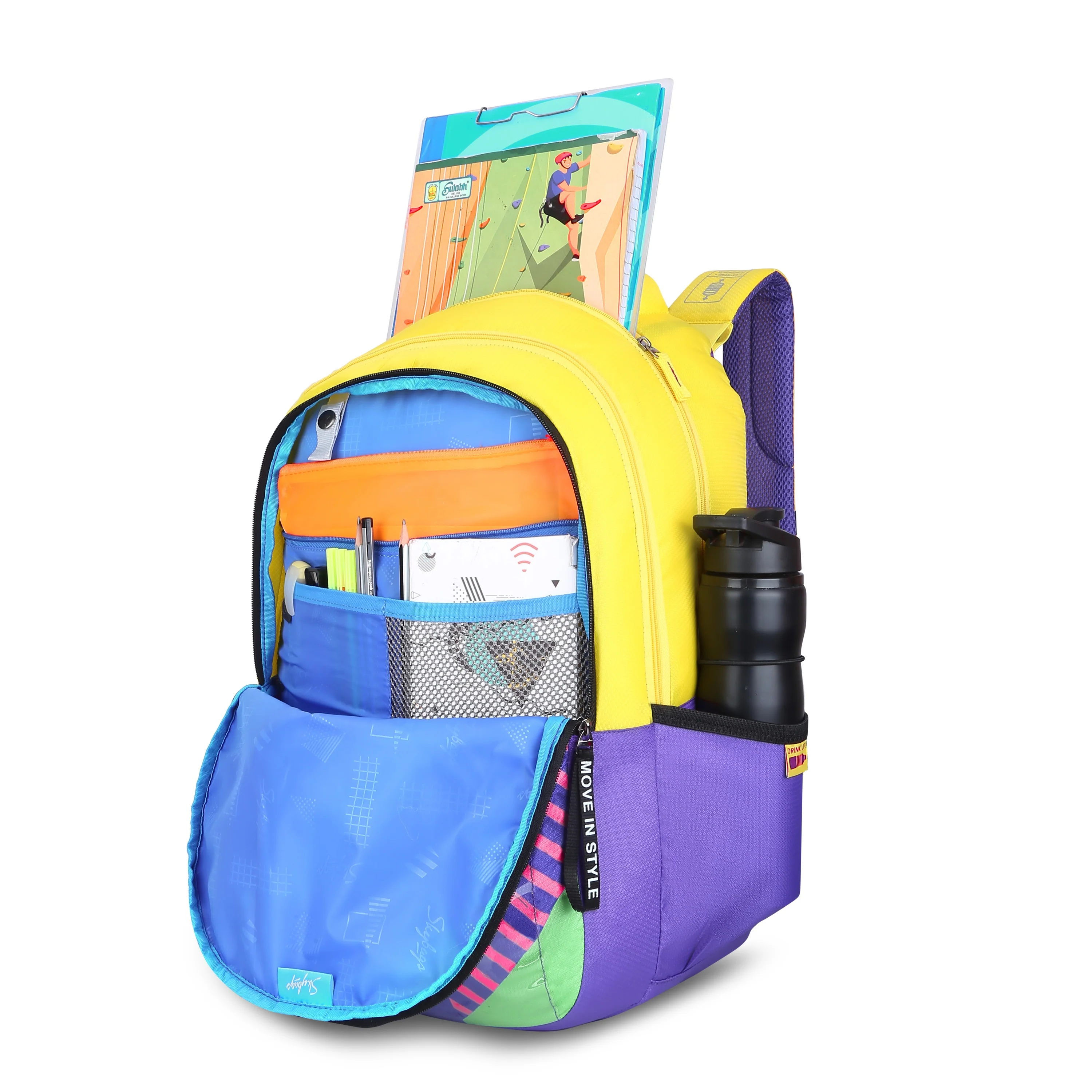 Skybags MAZE PRO 01 SCHOOL BACKPACK - Image 7