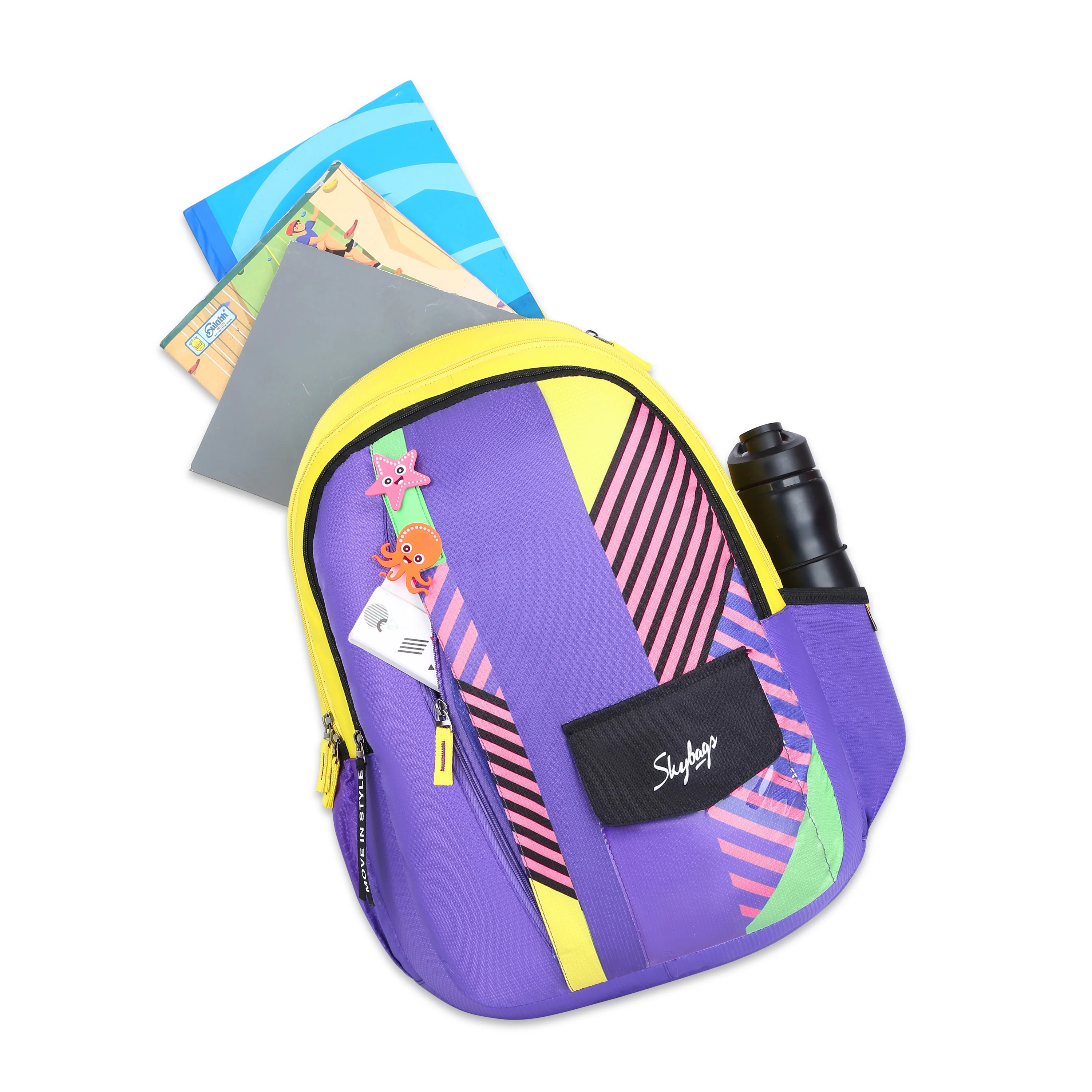 Skybags MAZE PRO 01 SCHOOL BACKPACK - Image 8