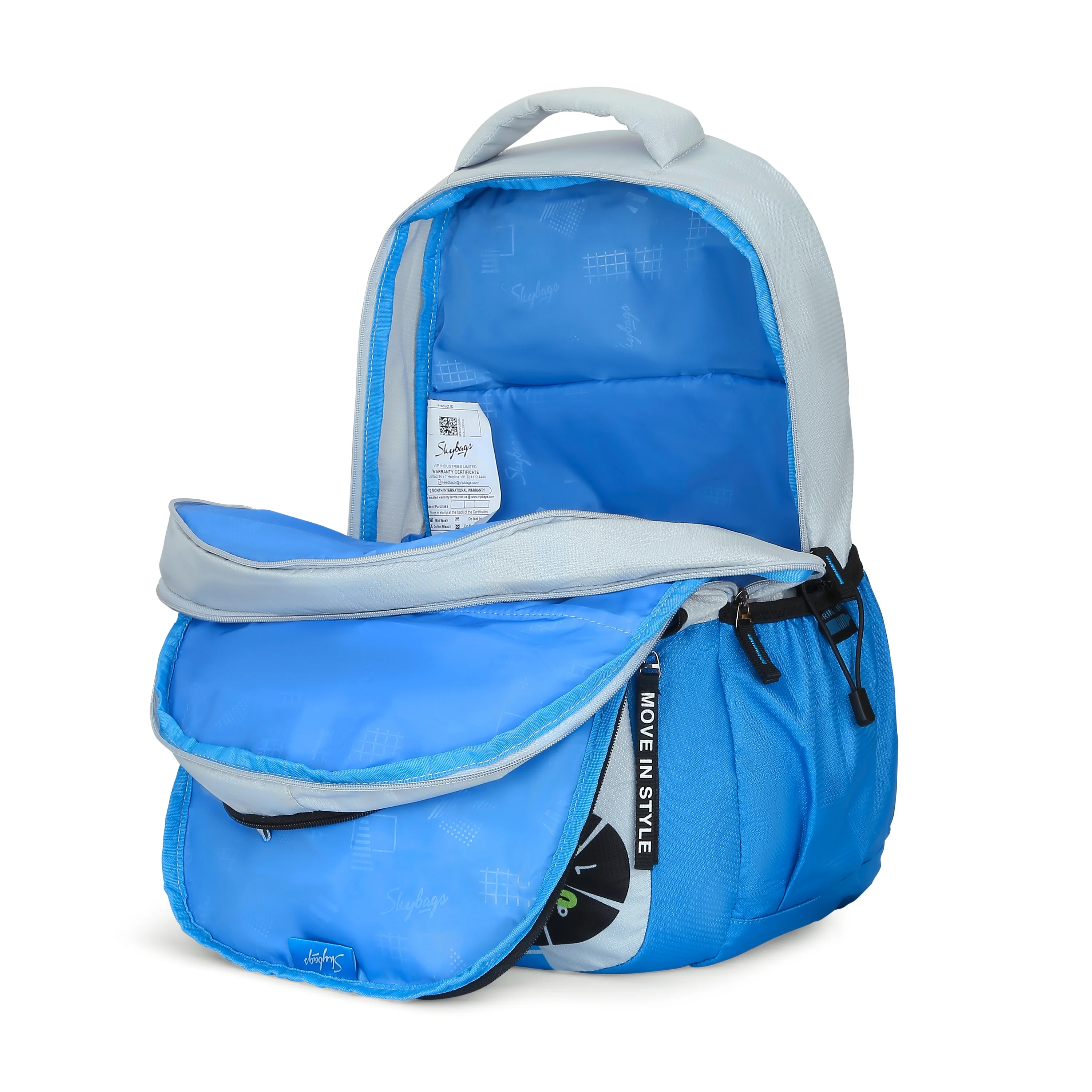Skybags MAZE PRO 02  SCHOOL BACKPACK - Image 9