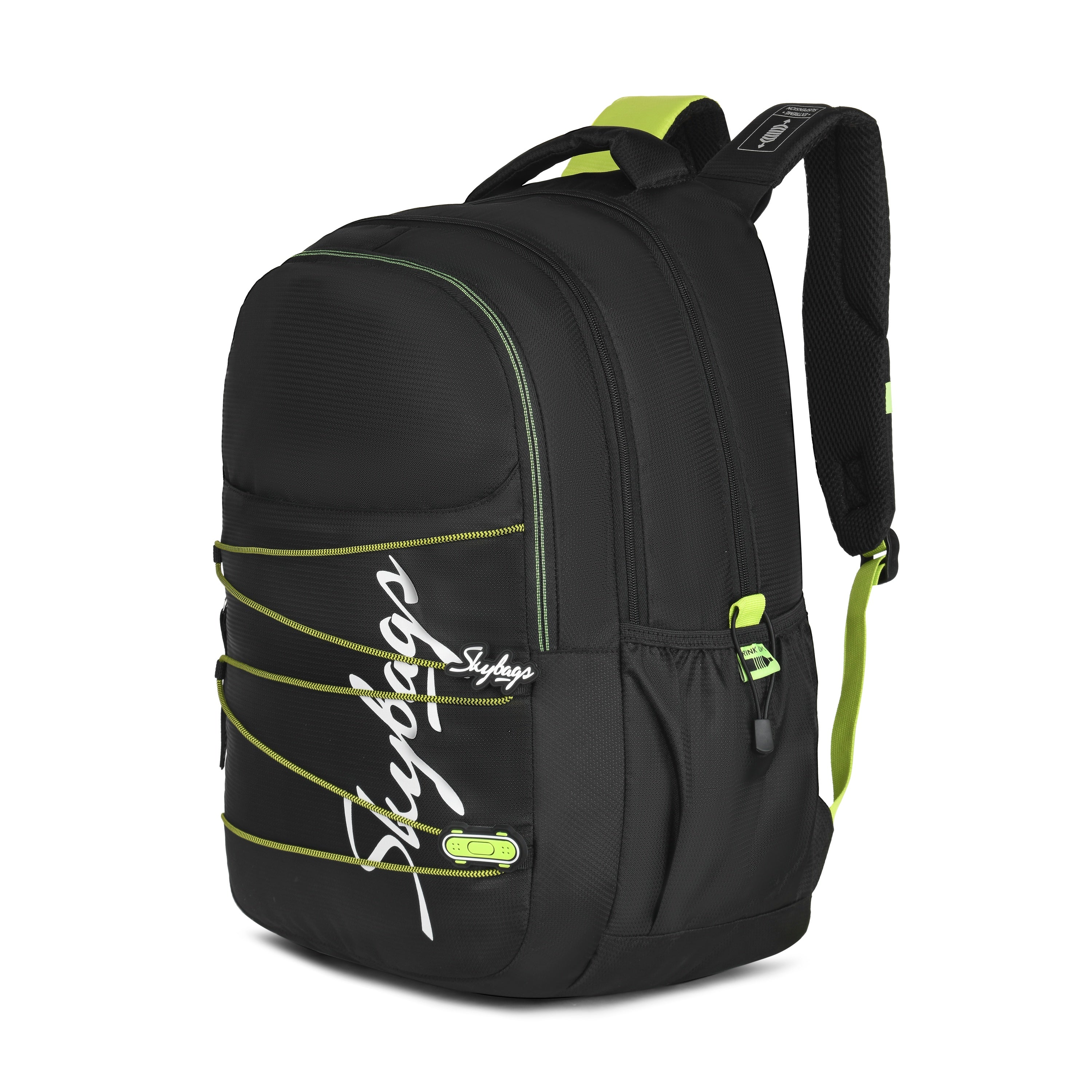 Skybags MAZE PRO 03 SCHOOL BACKPACK BLACK - Image 3