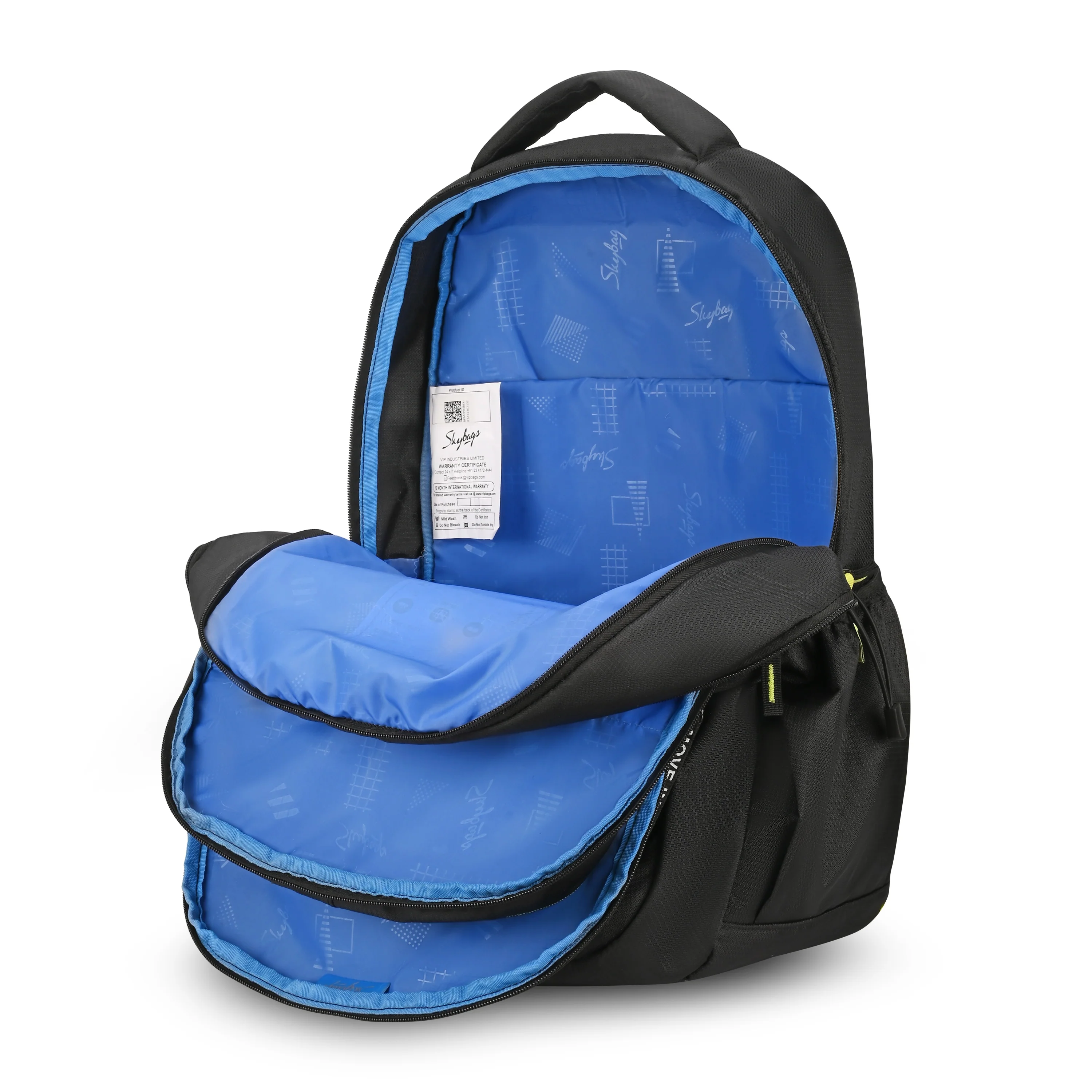 Skybags MAZE PRO 03 SCHOOL BACKPACK BLACK - Image 9