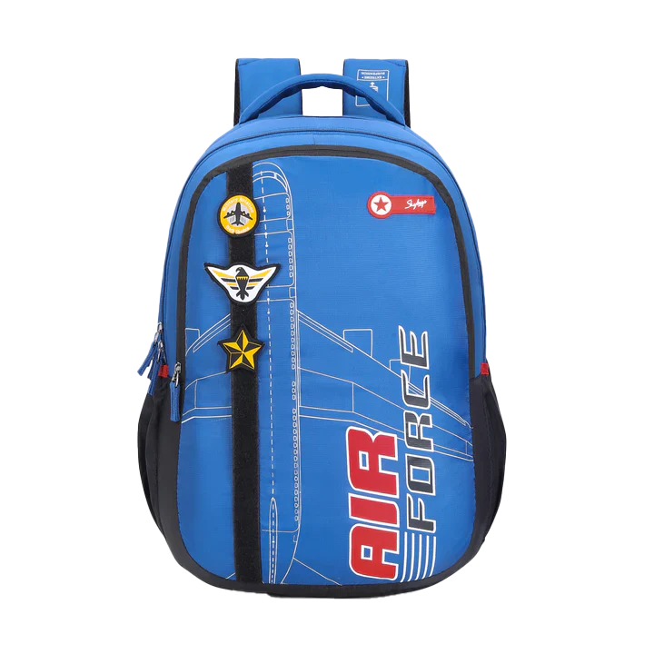 Skybags MAZE PRO 05 SCHOOL BACKPACK BLUE BLACK