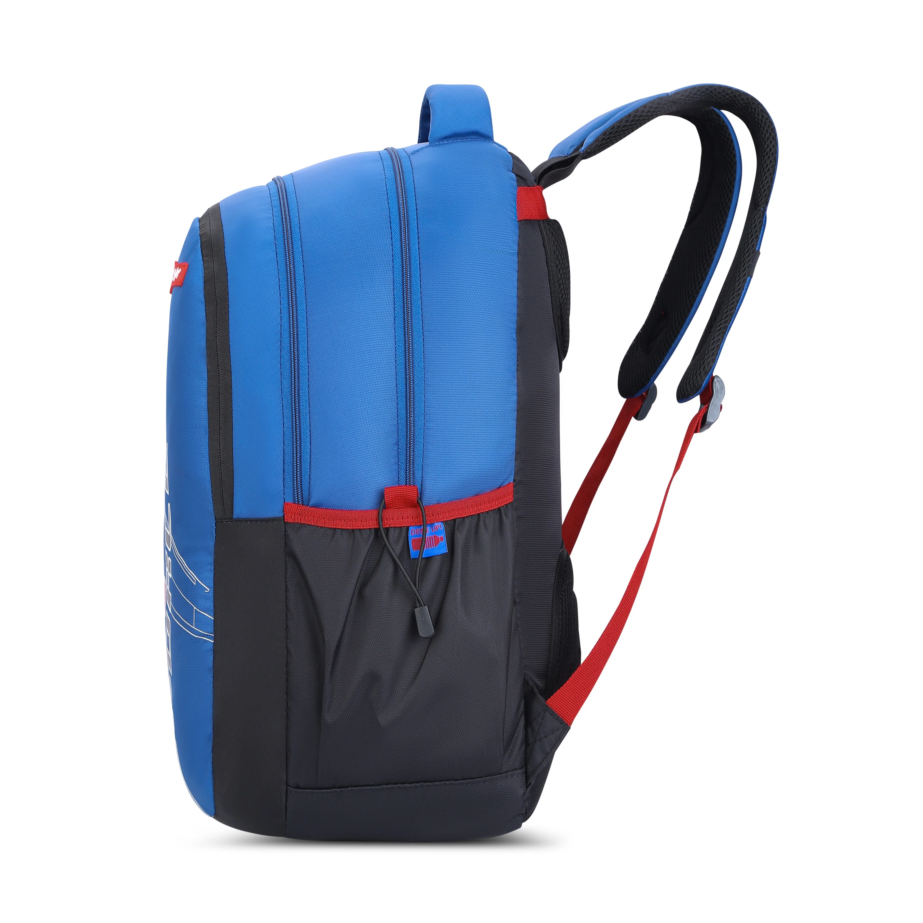 Skybags MAZE PRO 05 SCHOOL BACKPACK BLUE BLACK - Image 4