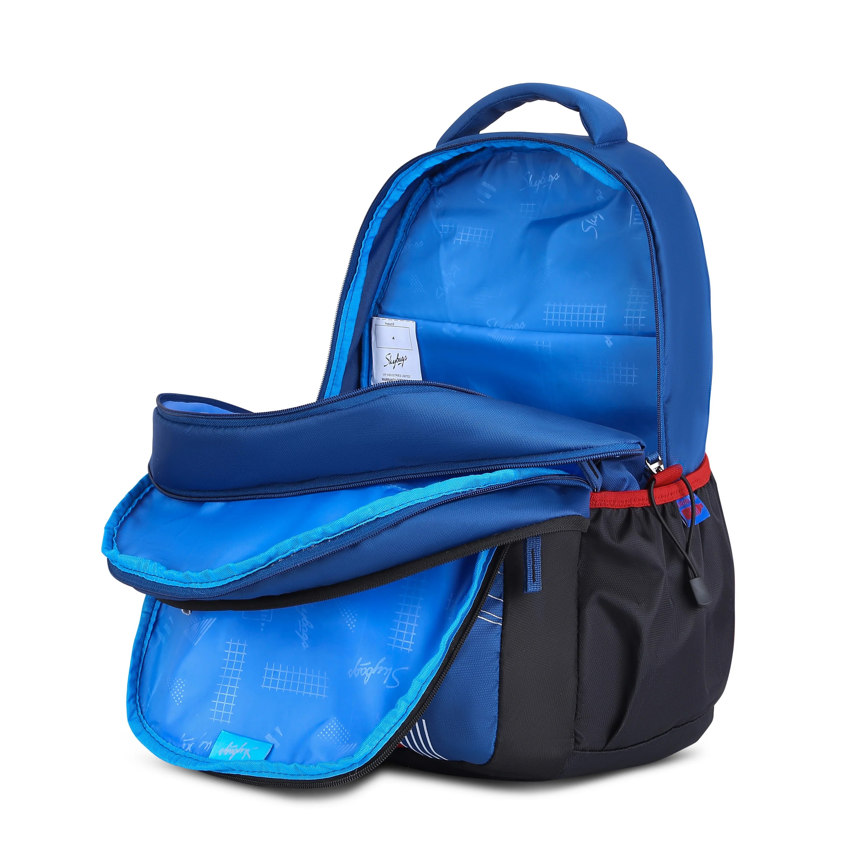 Skybags MAZE PRO 05 SCHOOL BACKPACK BLUE BLACK - Image 9