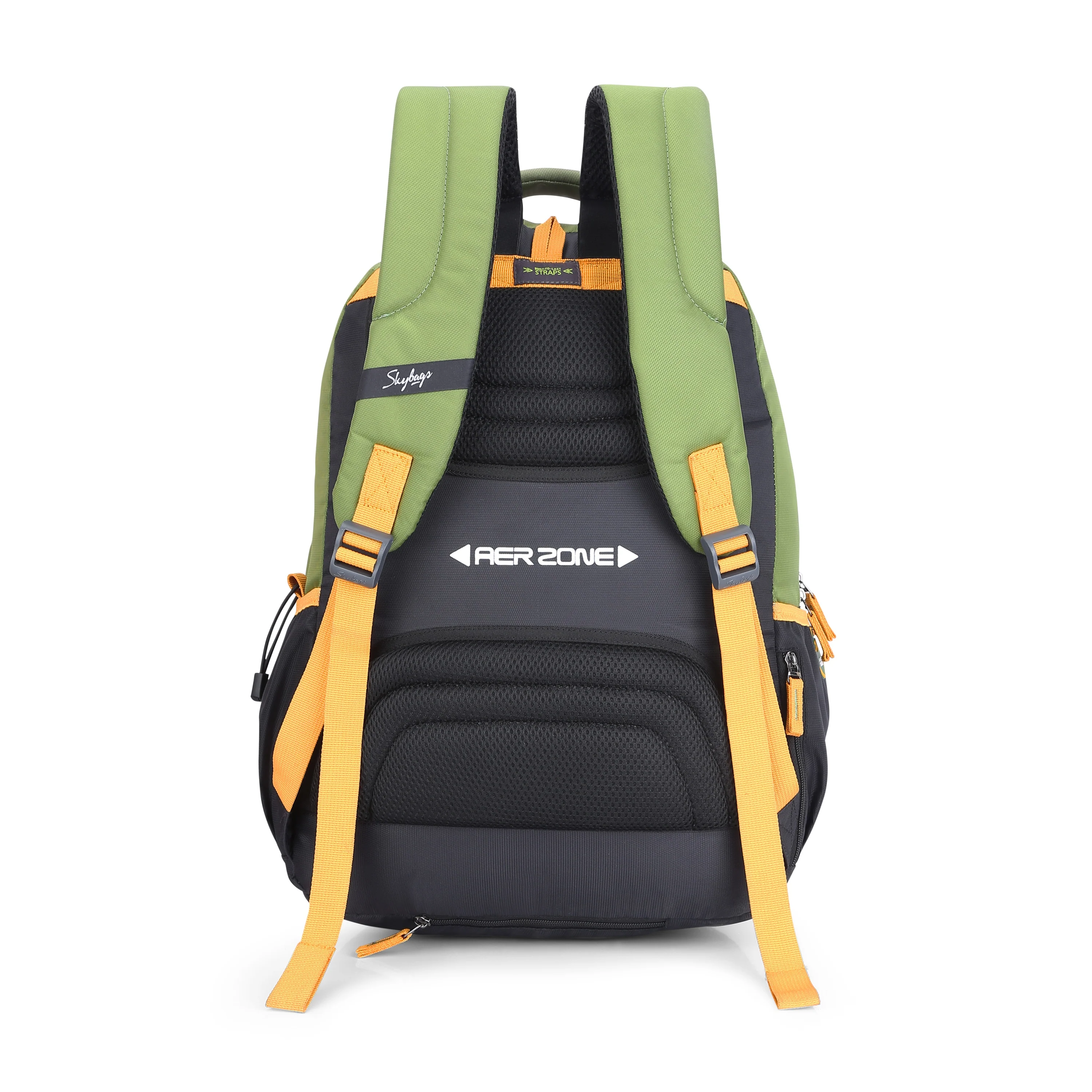 Skybags MAZE PRO 05 SCHOOL BACKPACK GREEN BLACK - Image 6