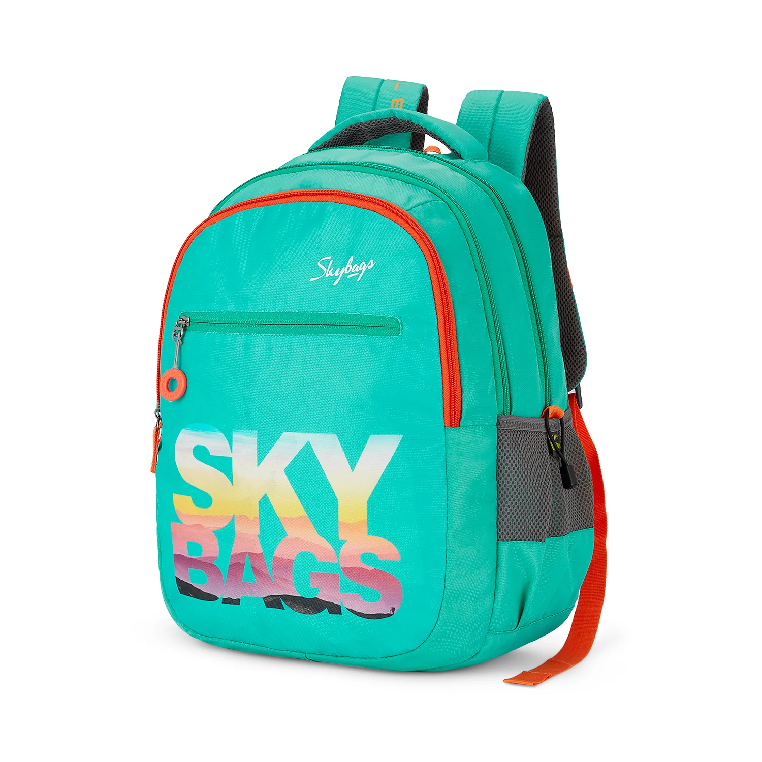 Skybags New Neon 22  02 School Backpack Teal - Image 2
