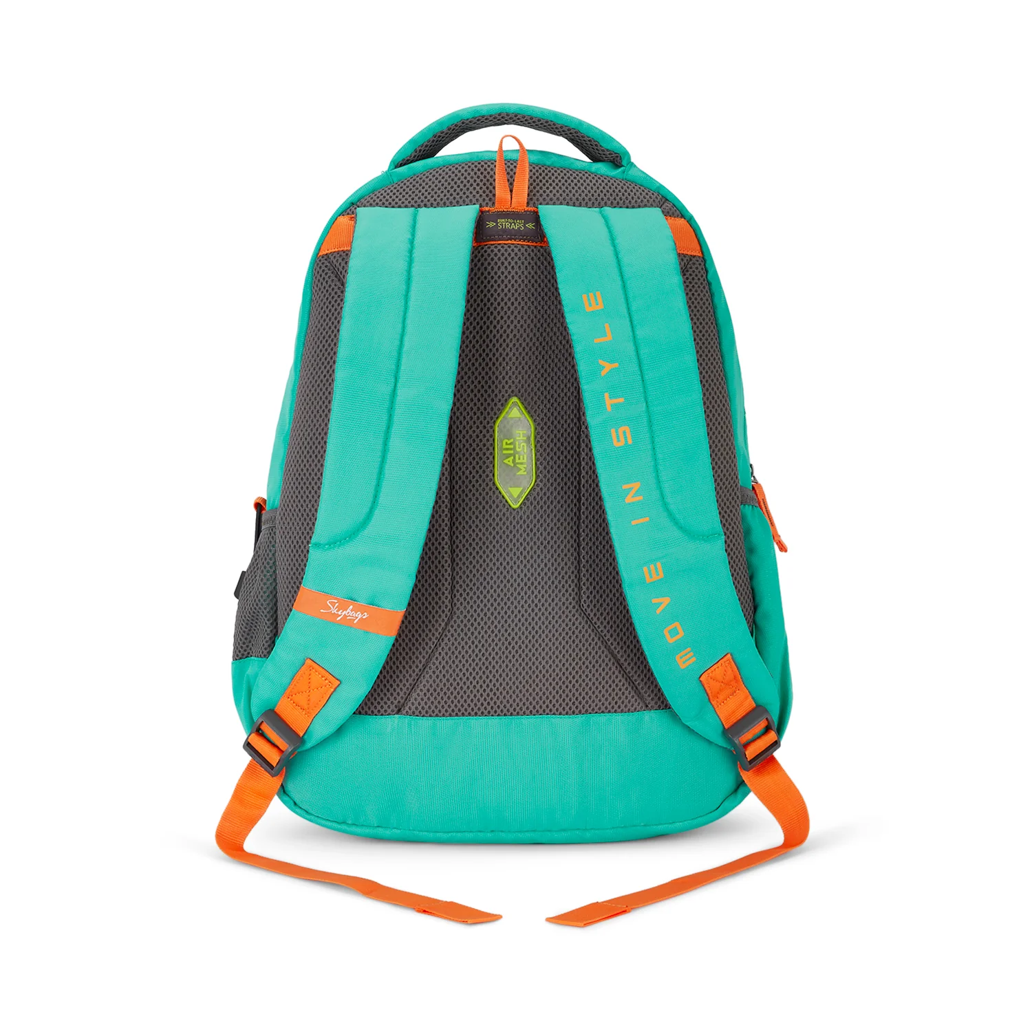 Skybags New Neon 22  02 School Backpack Teal - Image 3