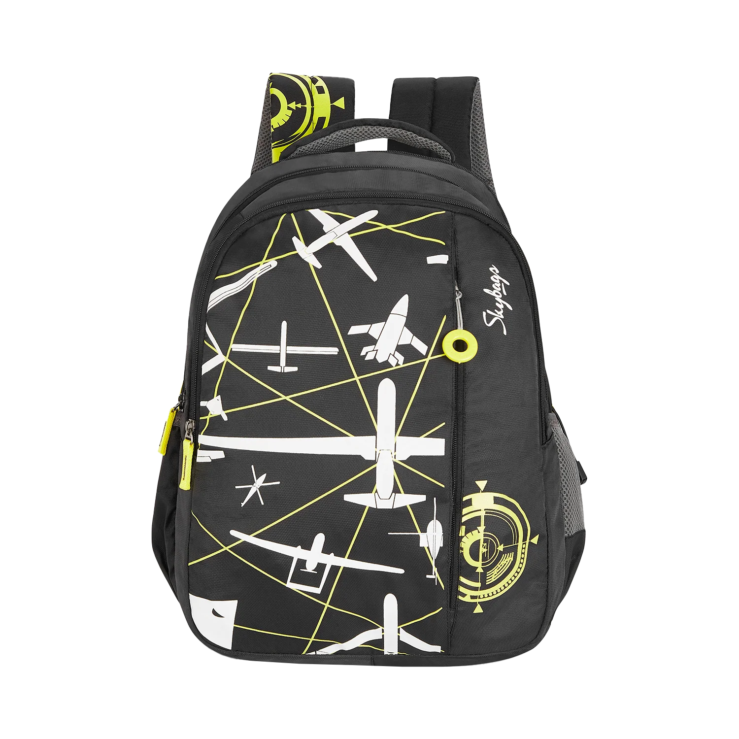Skybags New Neon 22 04 School Backpack Black