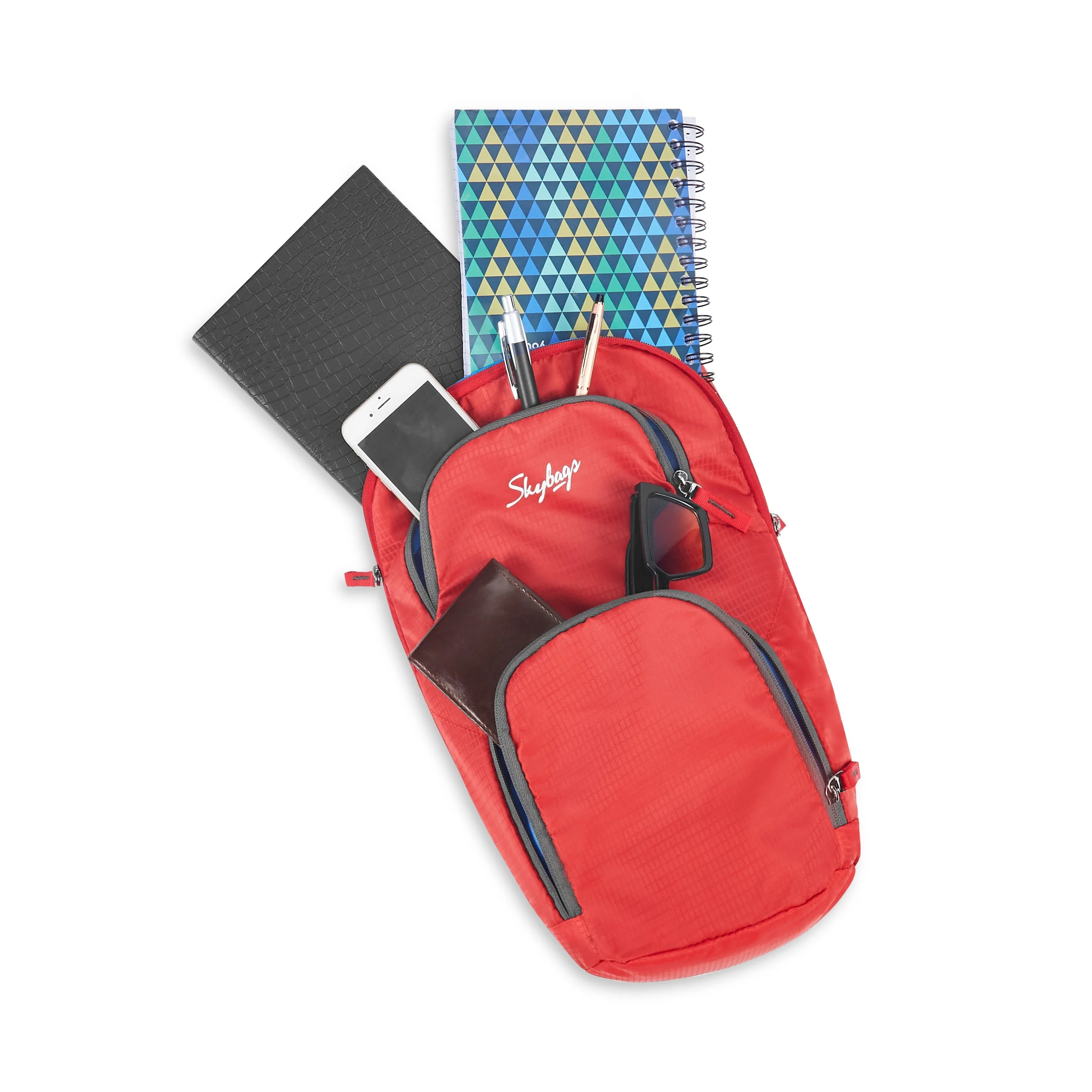 Skybags Offroader 01 Biking Daypack Red - Image 9