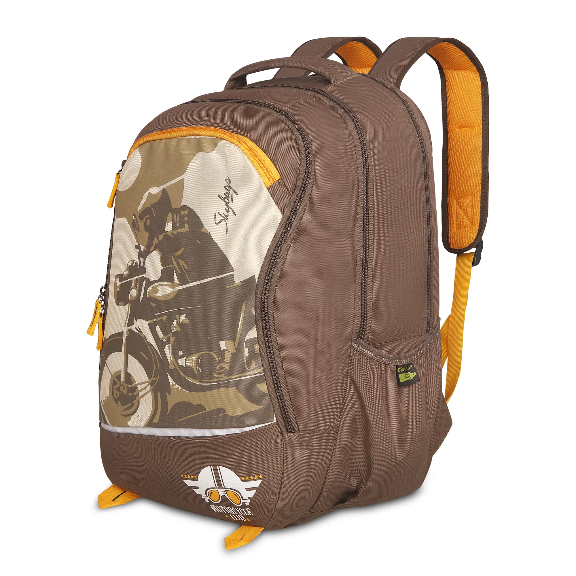 Skybags Offroader Pro Laptop Backpack Navy Blue - Image 15