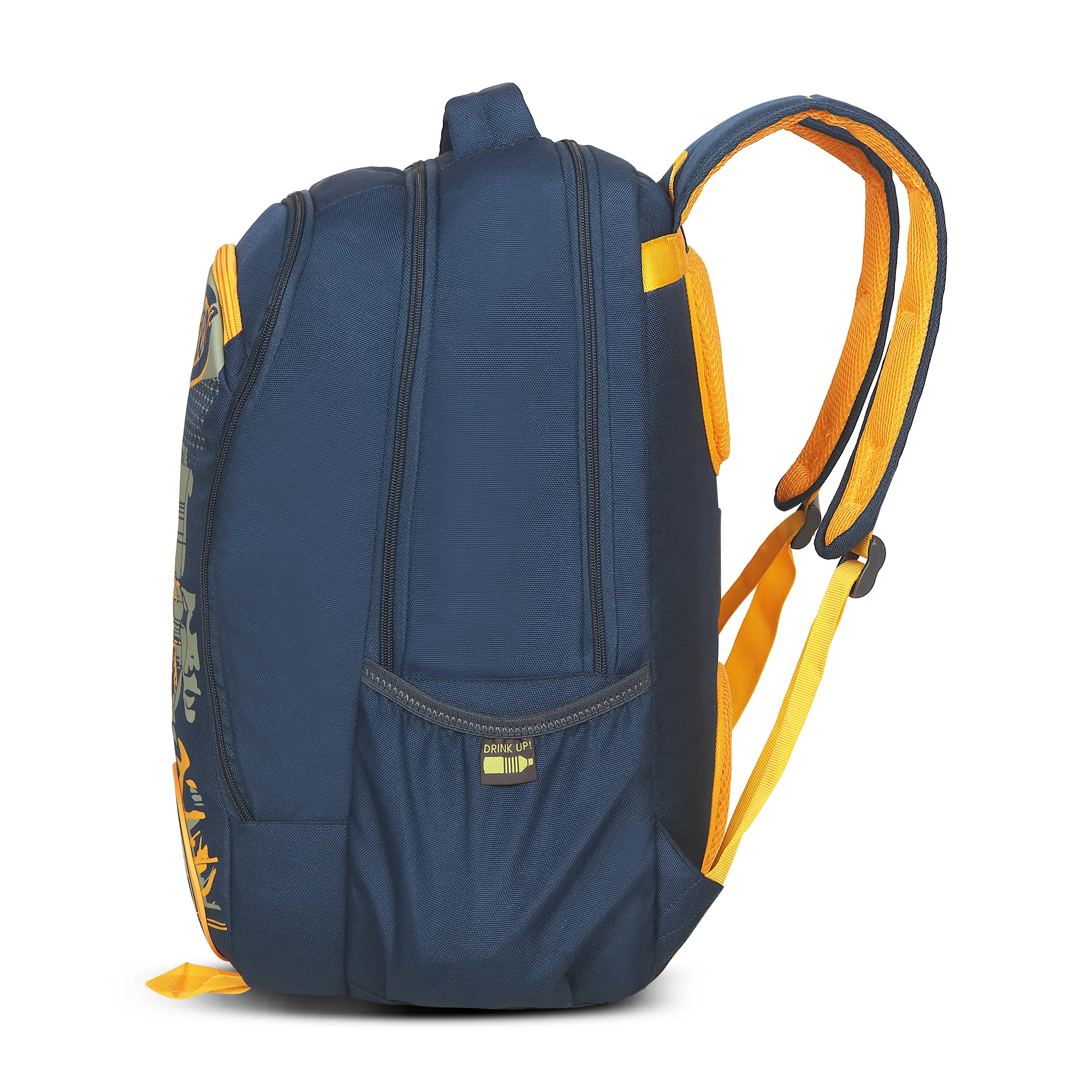 Skybags Offroader Pro Laptop Backpack Navy Blue - Image 5