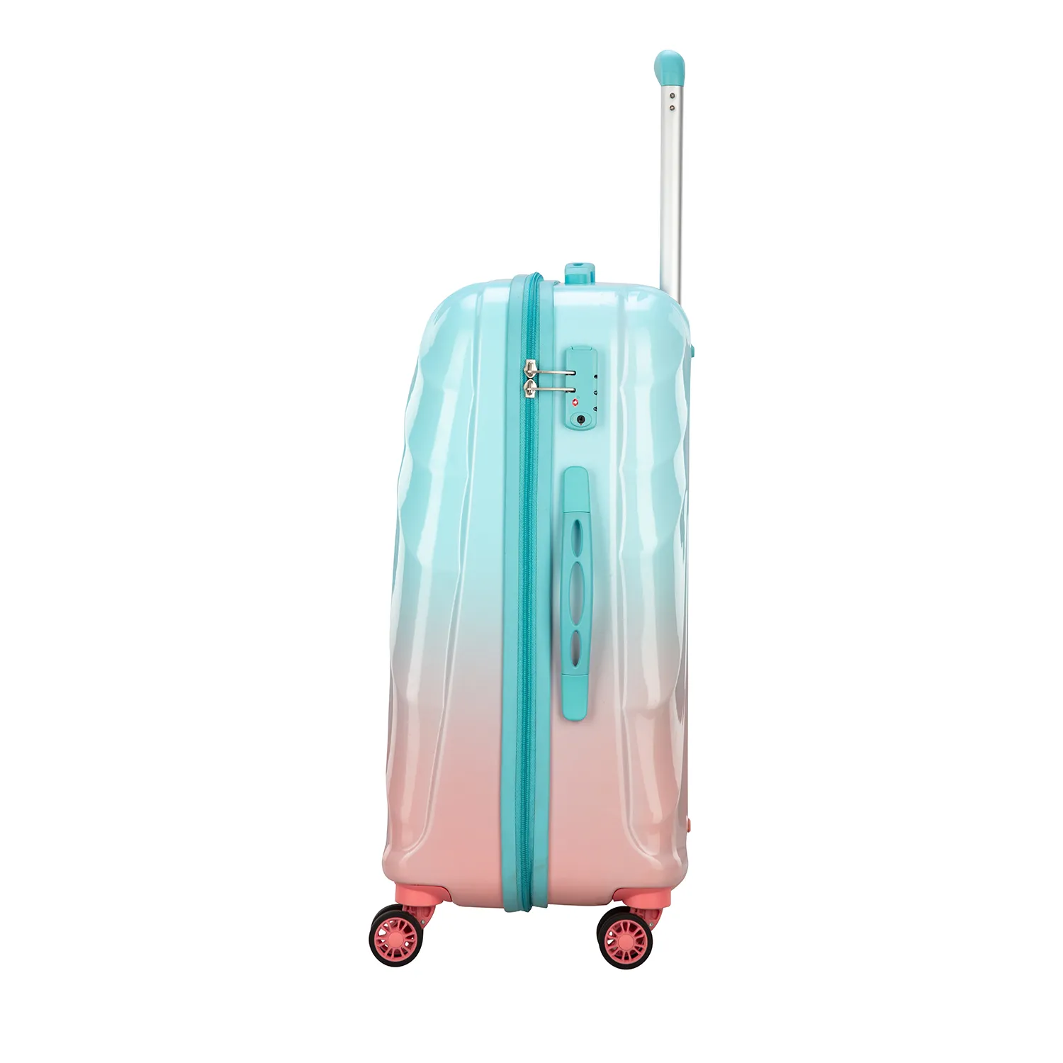 SKYBAGS OPENSKIES HARD CASE LUGGAGE TROLLEY BAG PINK - Image 4