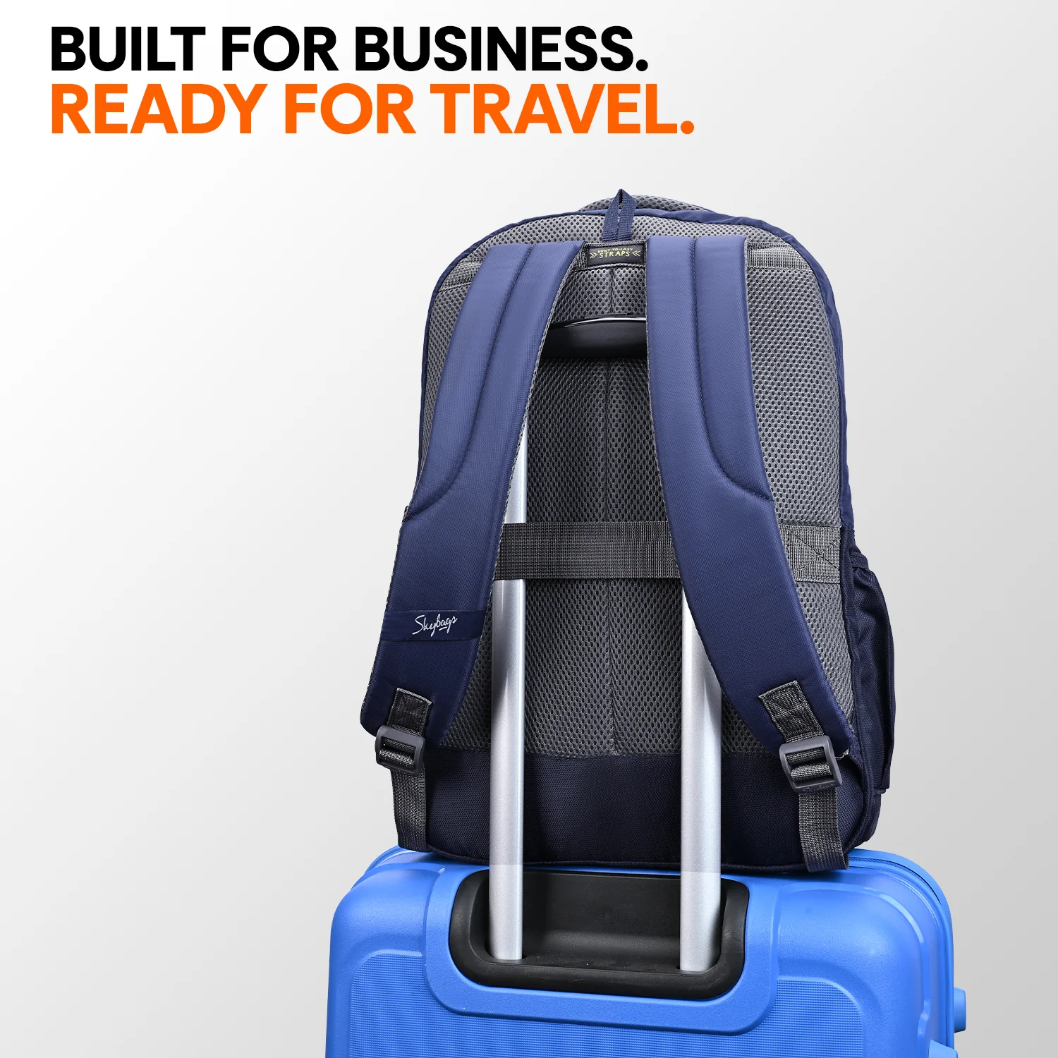 Skybags Propack Plus Laptop Backpack Blue - Image 8