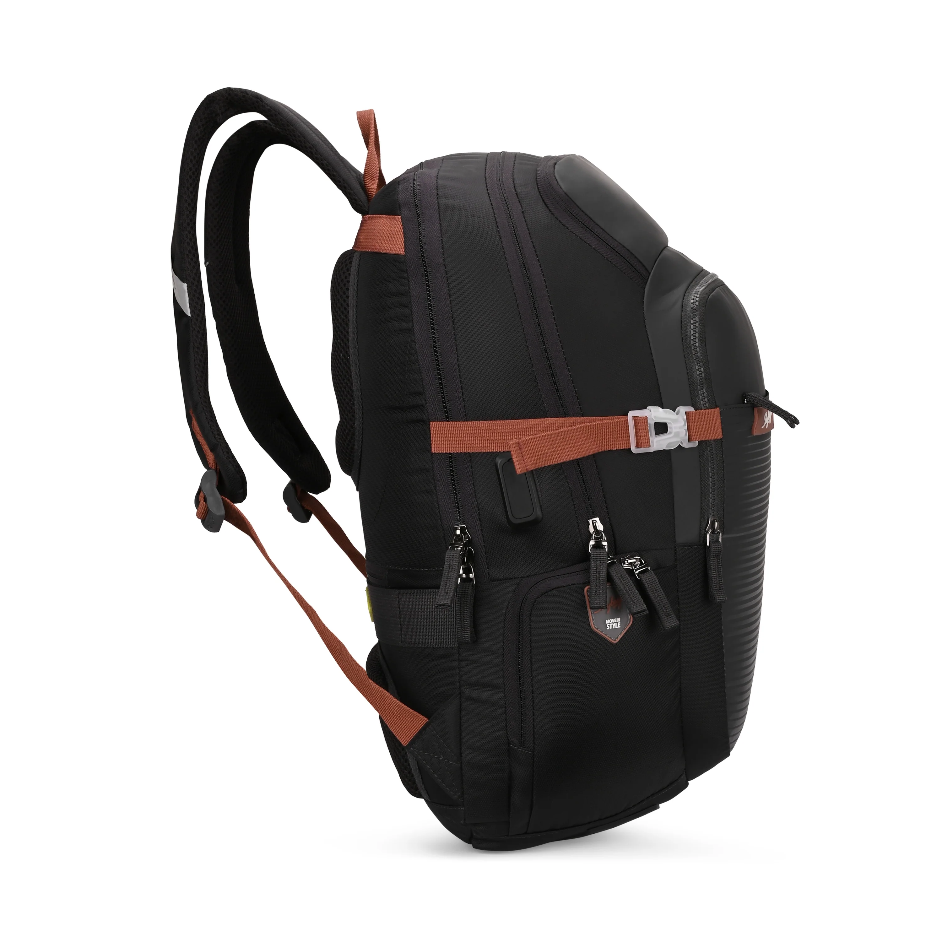 Skybags PROTECH LAPTOP BACKPACK 01 GREY - Image 5