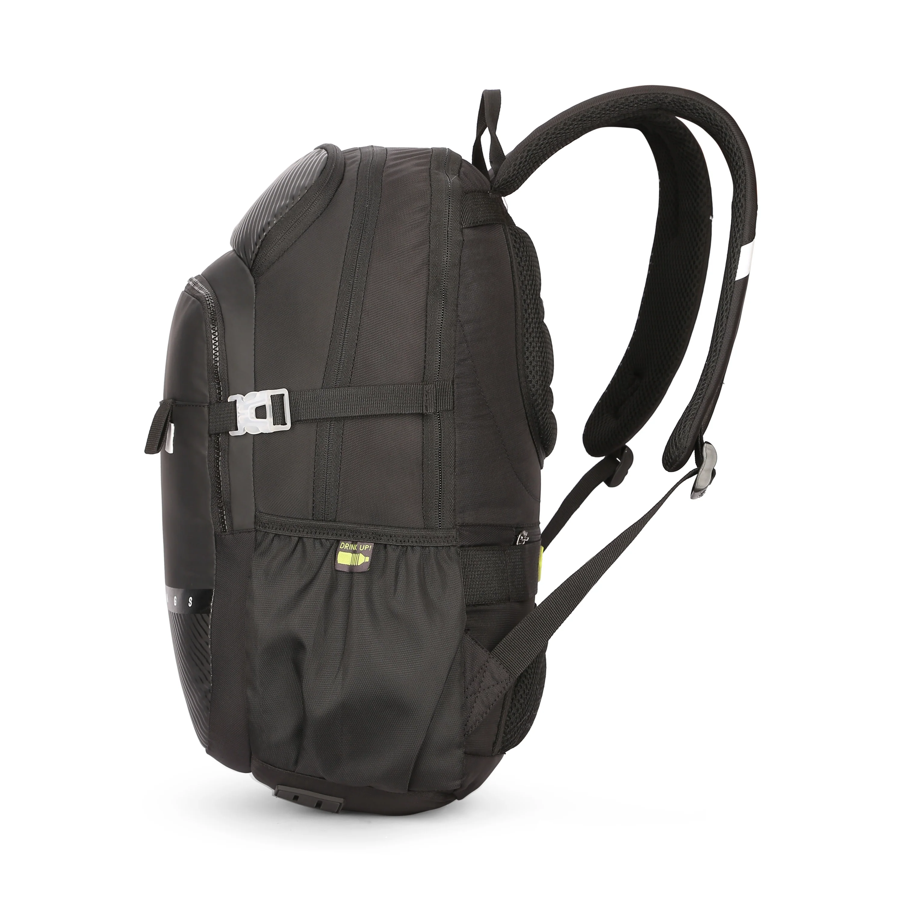 Skybags PROTECH LAPTOP BACKPACK 02 BLACK - Image 4
