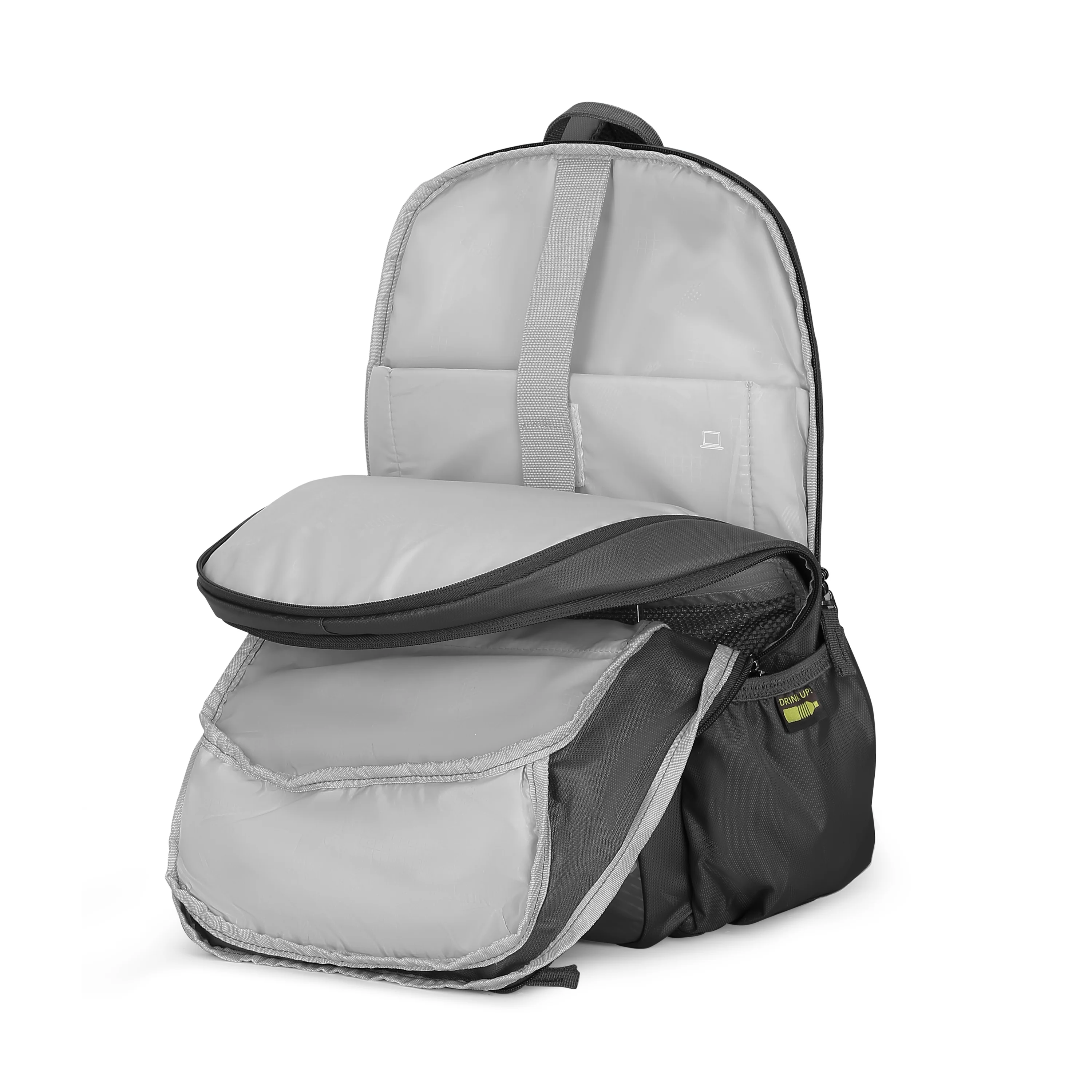 Skybags PROTECH LAPTOP BACKPACK 02 BLACK - Image 7