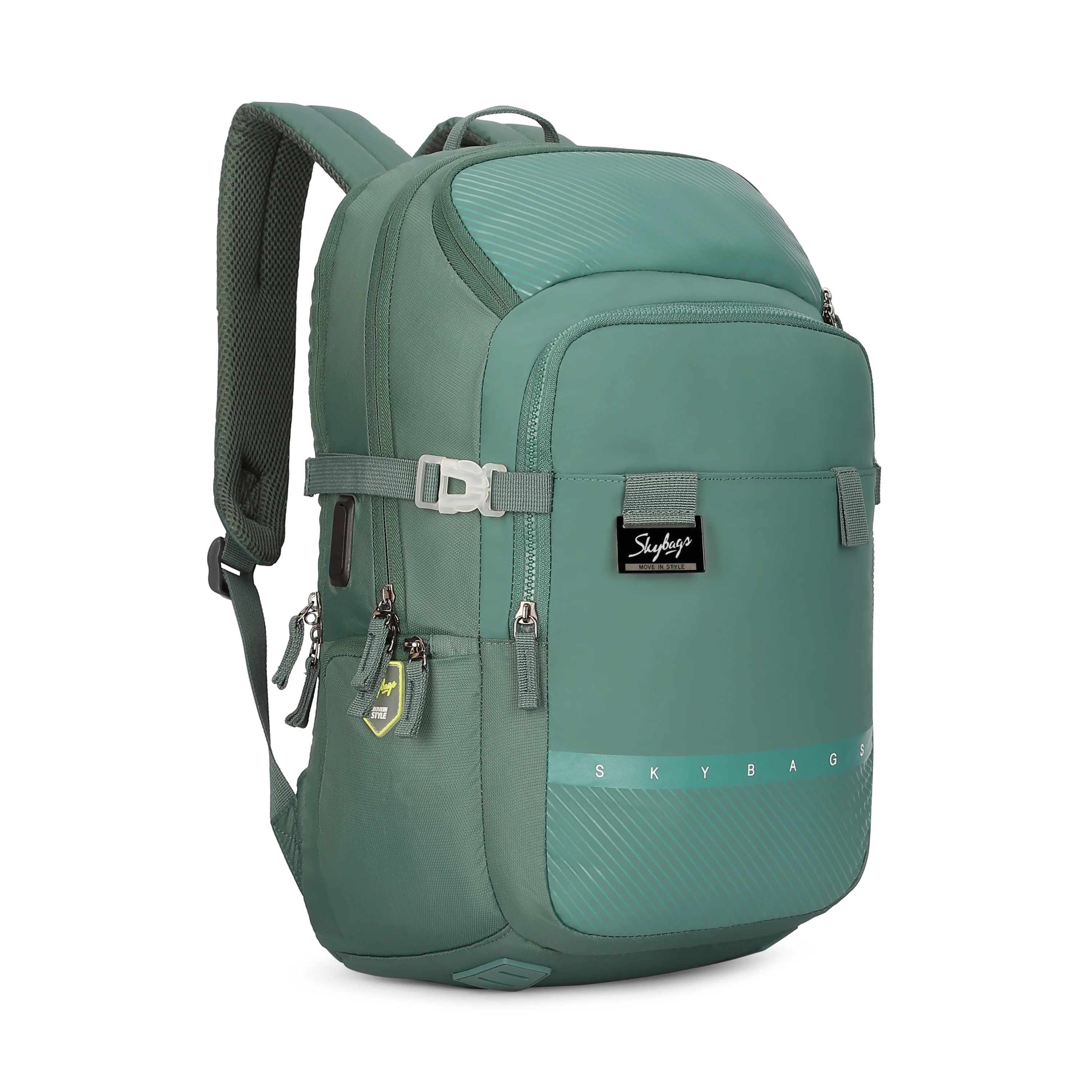 Skybags PROTECH LAPTOP BACKPACK 02 TEAL - Image 2