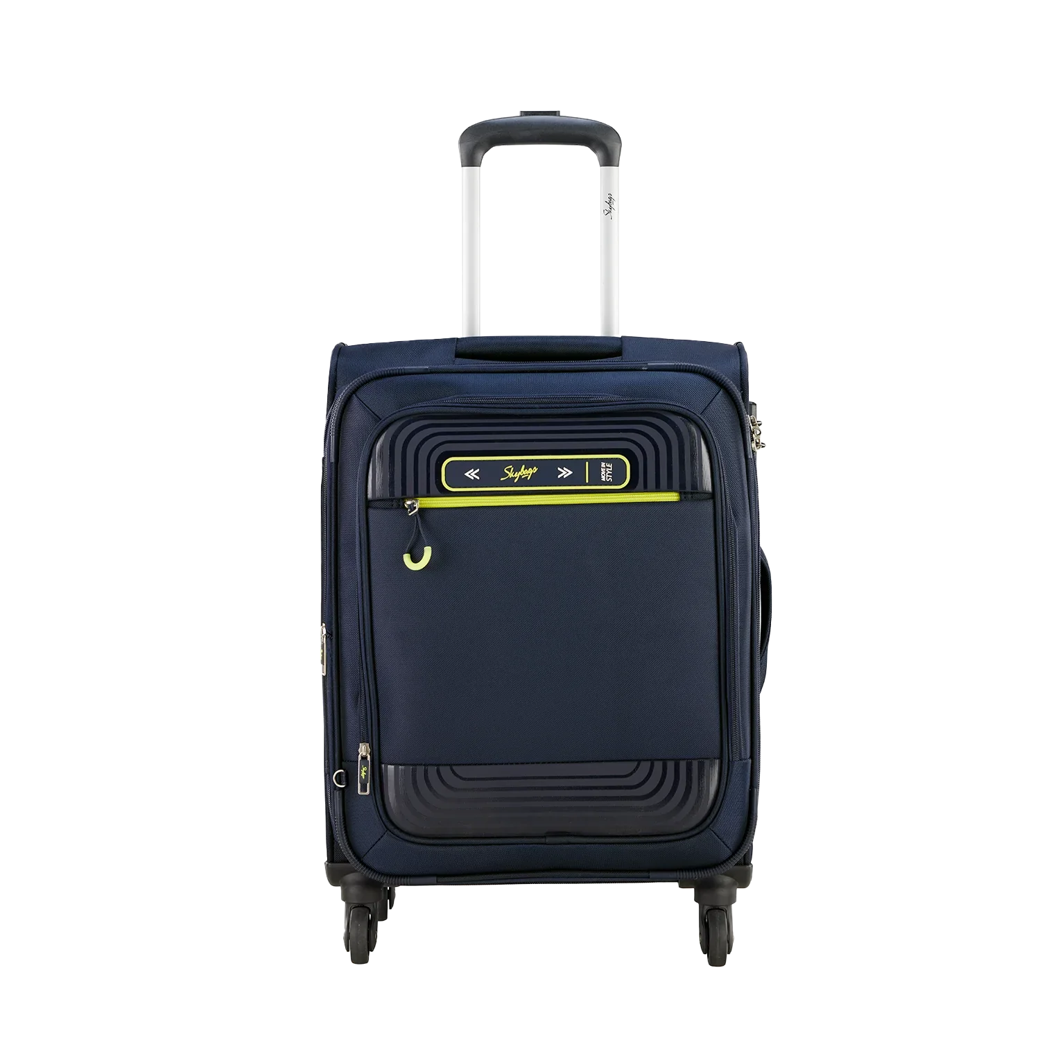 SKYBAGS QUARTZ SOFT CASE LUGGAGE TROLLEY BAG BLUE - Image 2