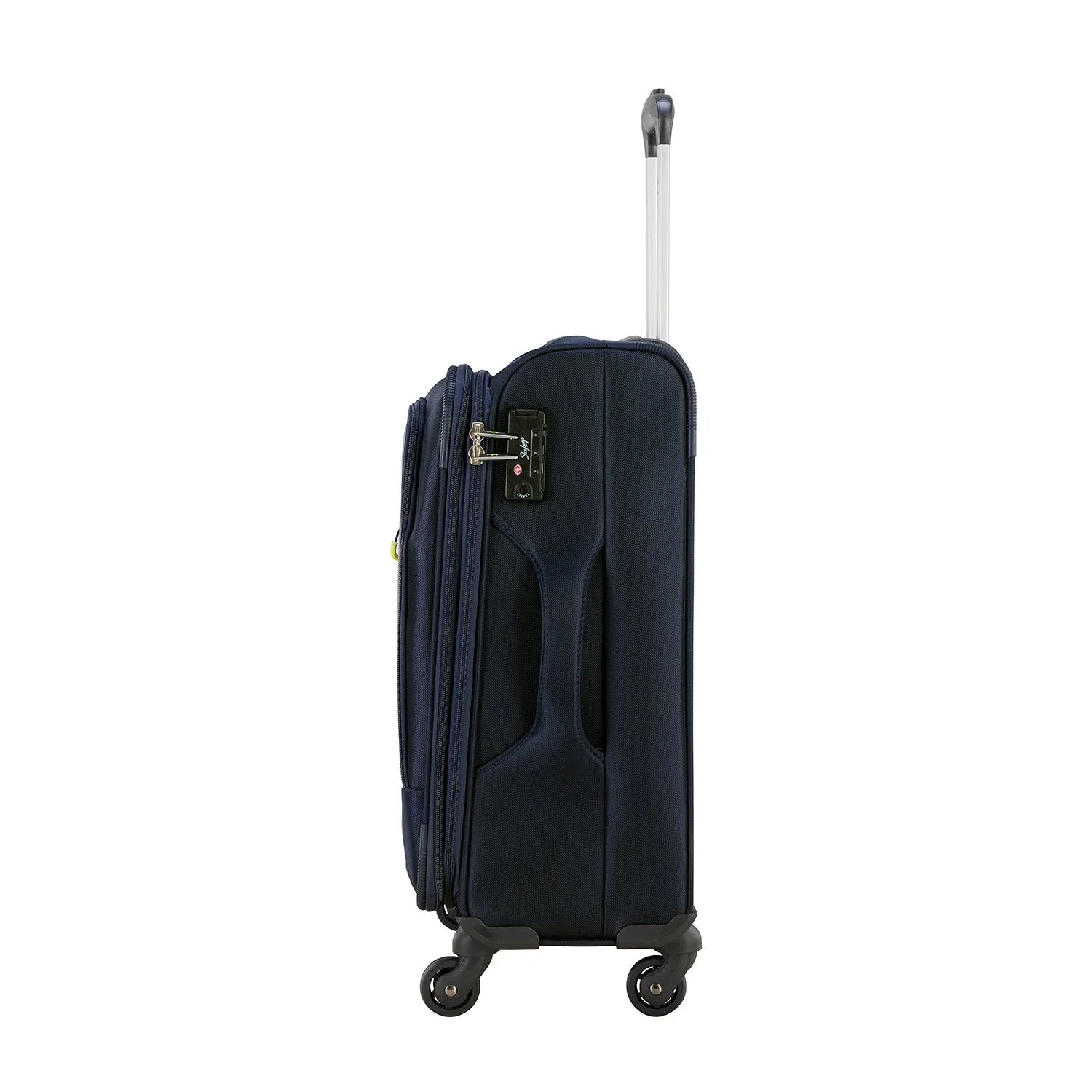 SKYBAGS QUARTZ SOFT CASE LUGGAGE TROLLEY BAG BLUE - Image 3