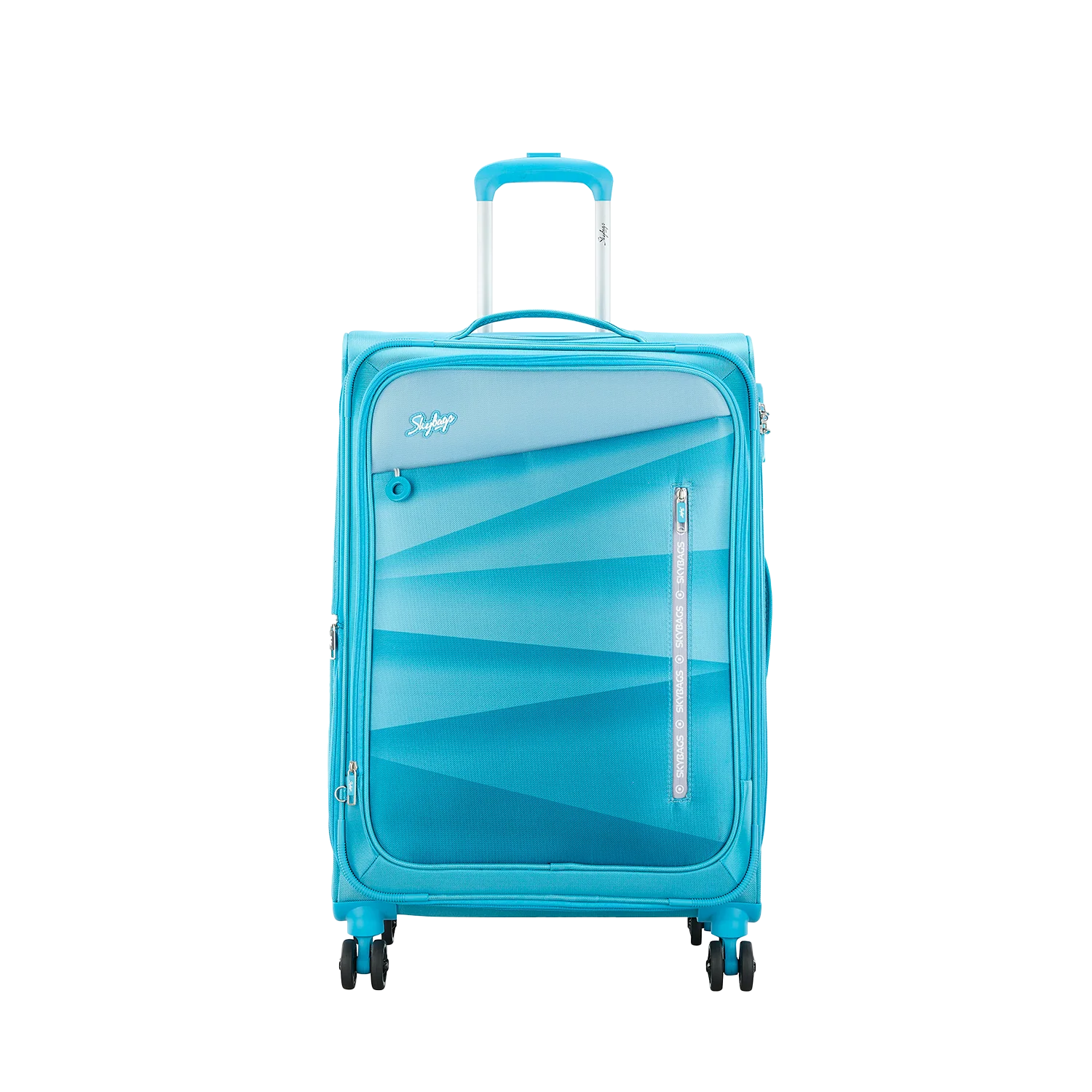 SKYBAGS REVERB NXT SOFT CASE LUGGAGE TROLLEY BAG TEAL - Image 2