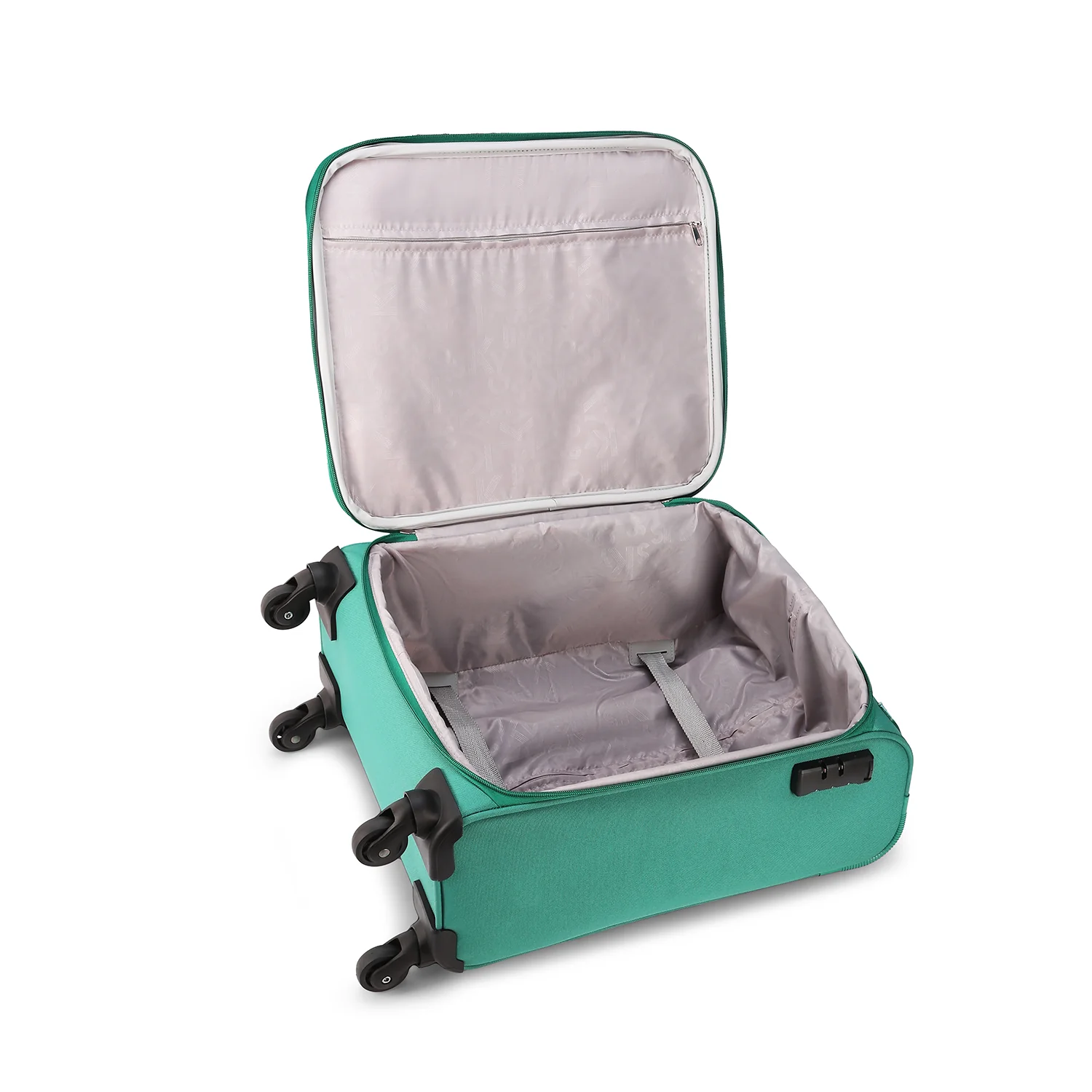 SKYBAGS RHUMBA SOFT CASE LUGGAGE TROLLEY BAG GREEN - Image 11
