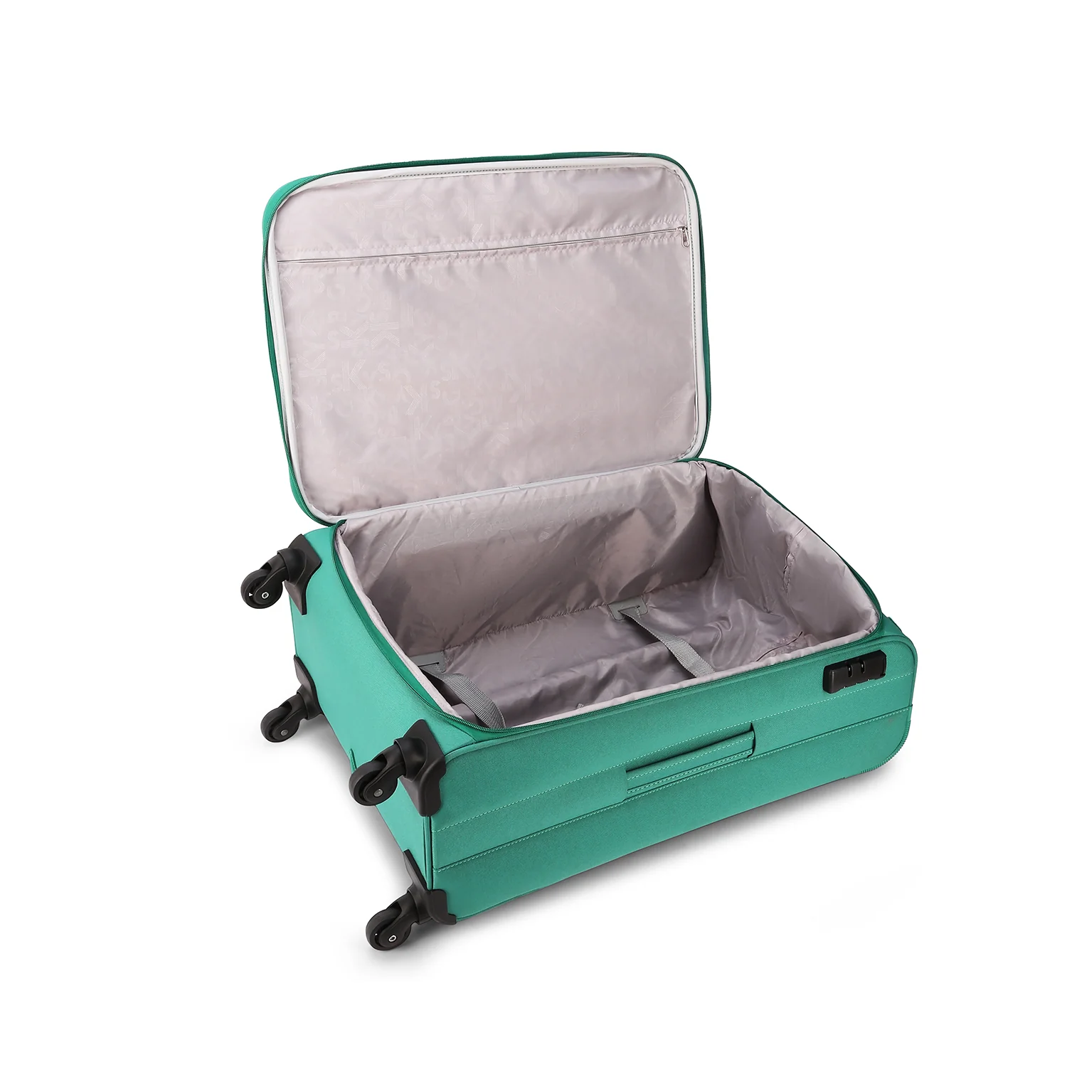 SKYBAGS RHUMBA SOFT CASE LUGGAGE TROLLEY BAG GREEN - Image 21