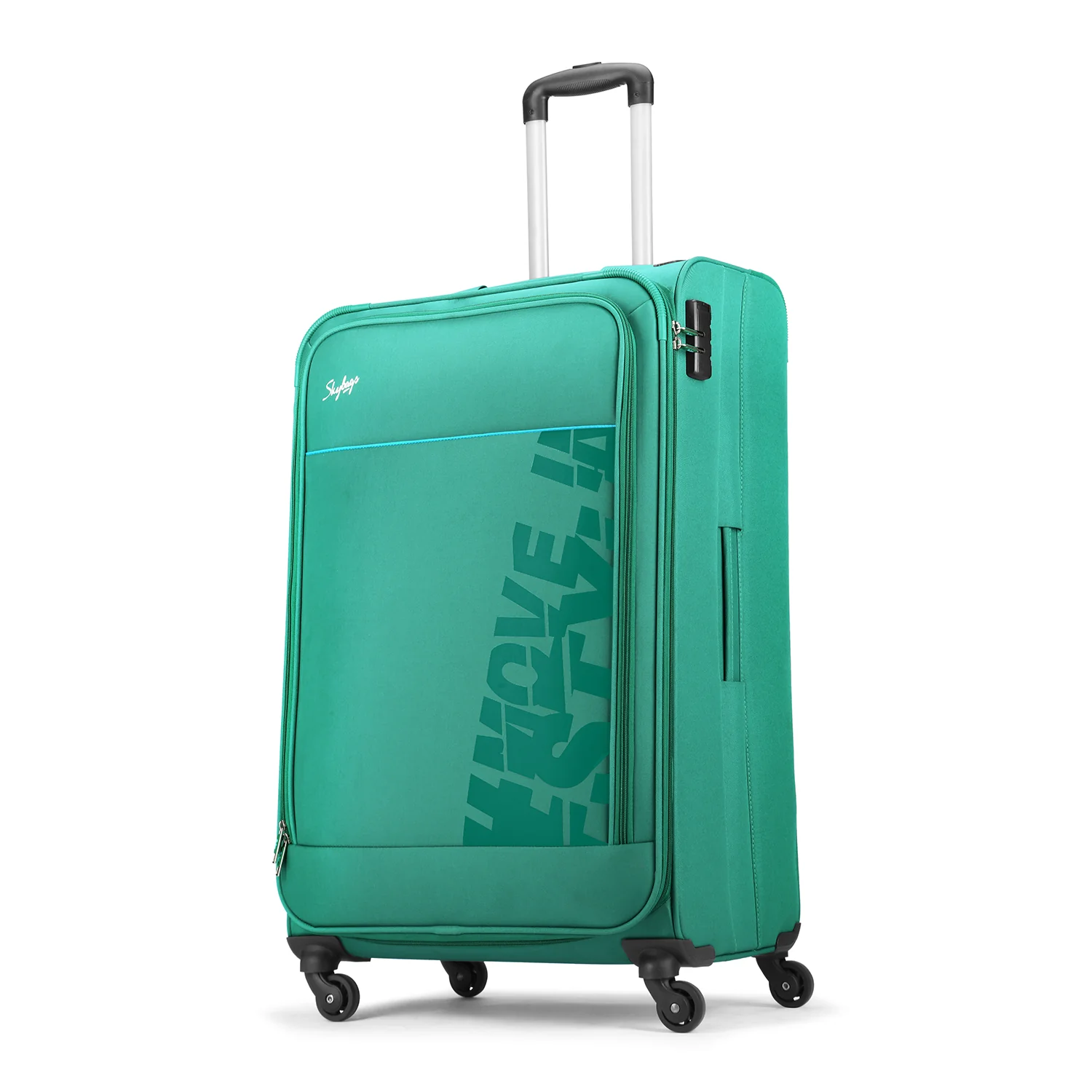 SKYBAGS RHUMBA SOFT CASE LUGGAGE TROLLEY BAG GREEN - Image 23