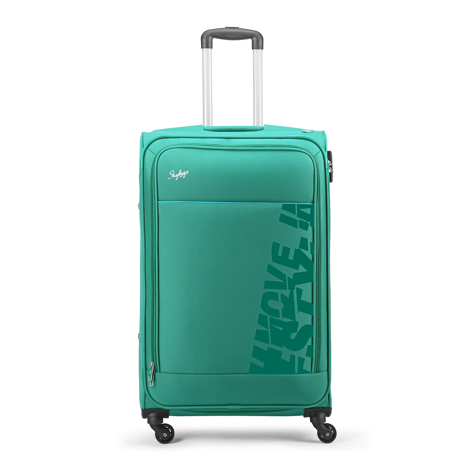 SKYBAGS RHUMBA SOFT CASE LUGGAGE TROLLEY BAG GREEN - Image 24