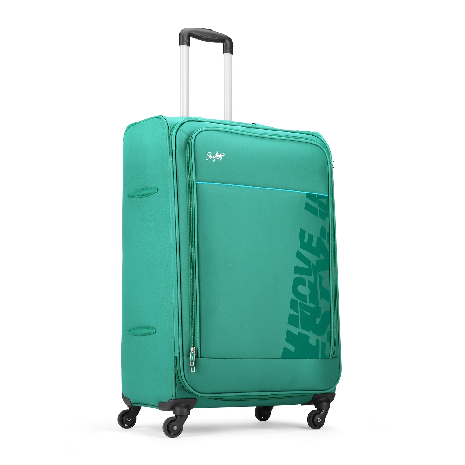 SKYBAGS RHUMBA SOFT CASE LUGGAGE TROLLEY BAG GREEN - Image 26