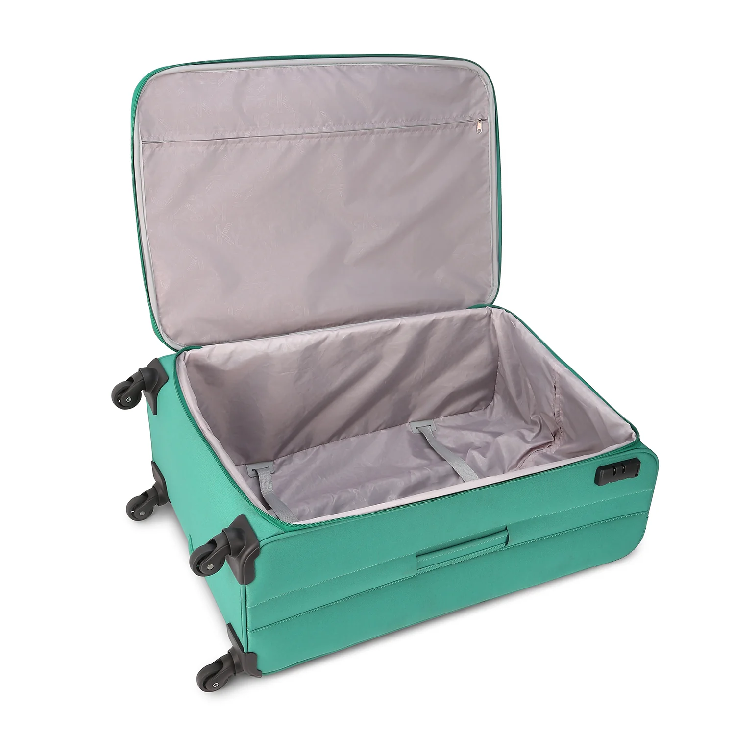 SKYBAGS RHUMBA SOFT CASE LUGGAGE TROLLEY BAG GREEN - Image 31