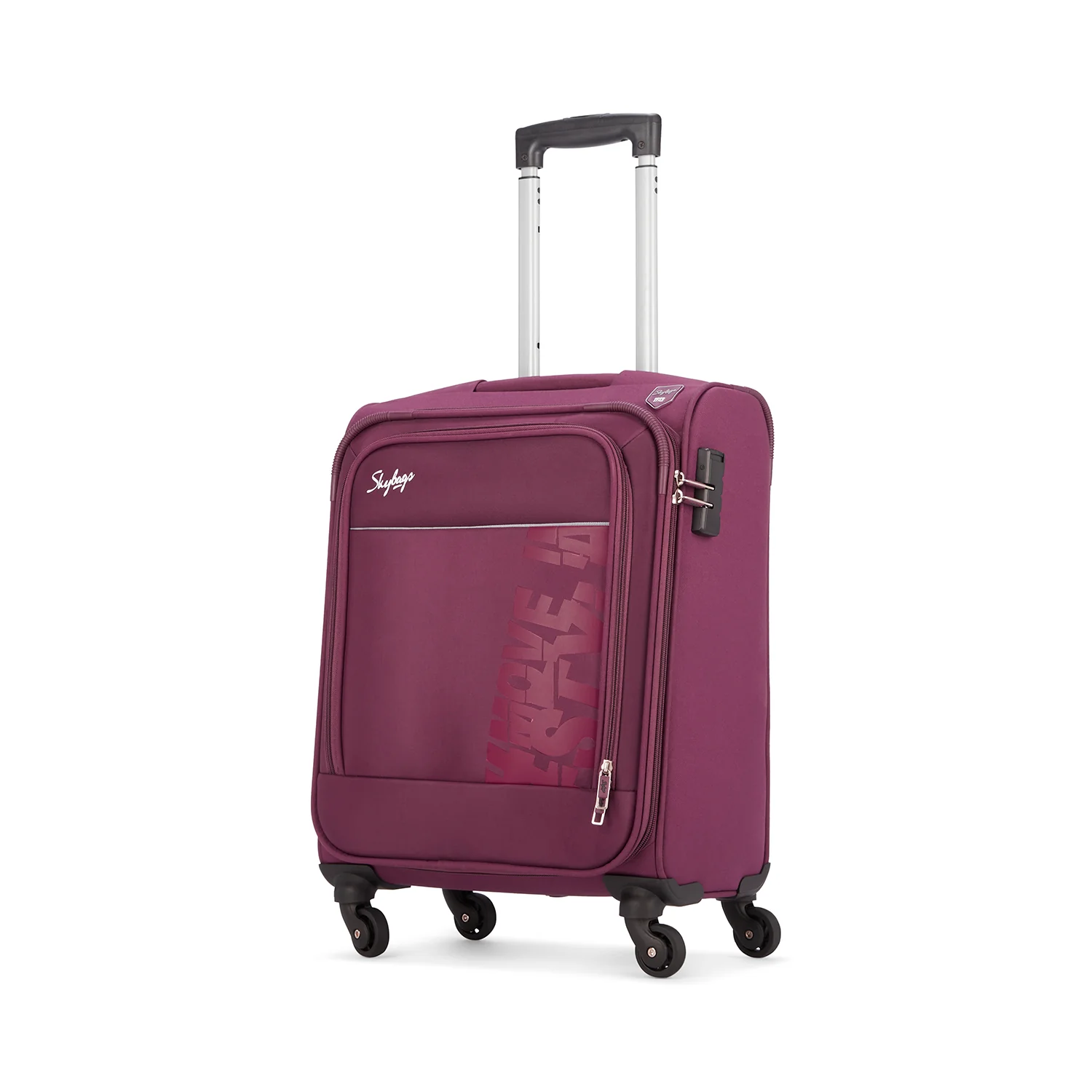 SKYBAGS RHUMBA SOFT CASE LUGGAGE TROLLEY BAG PURPLE