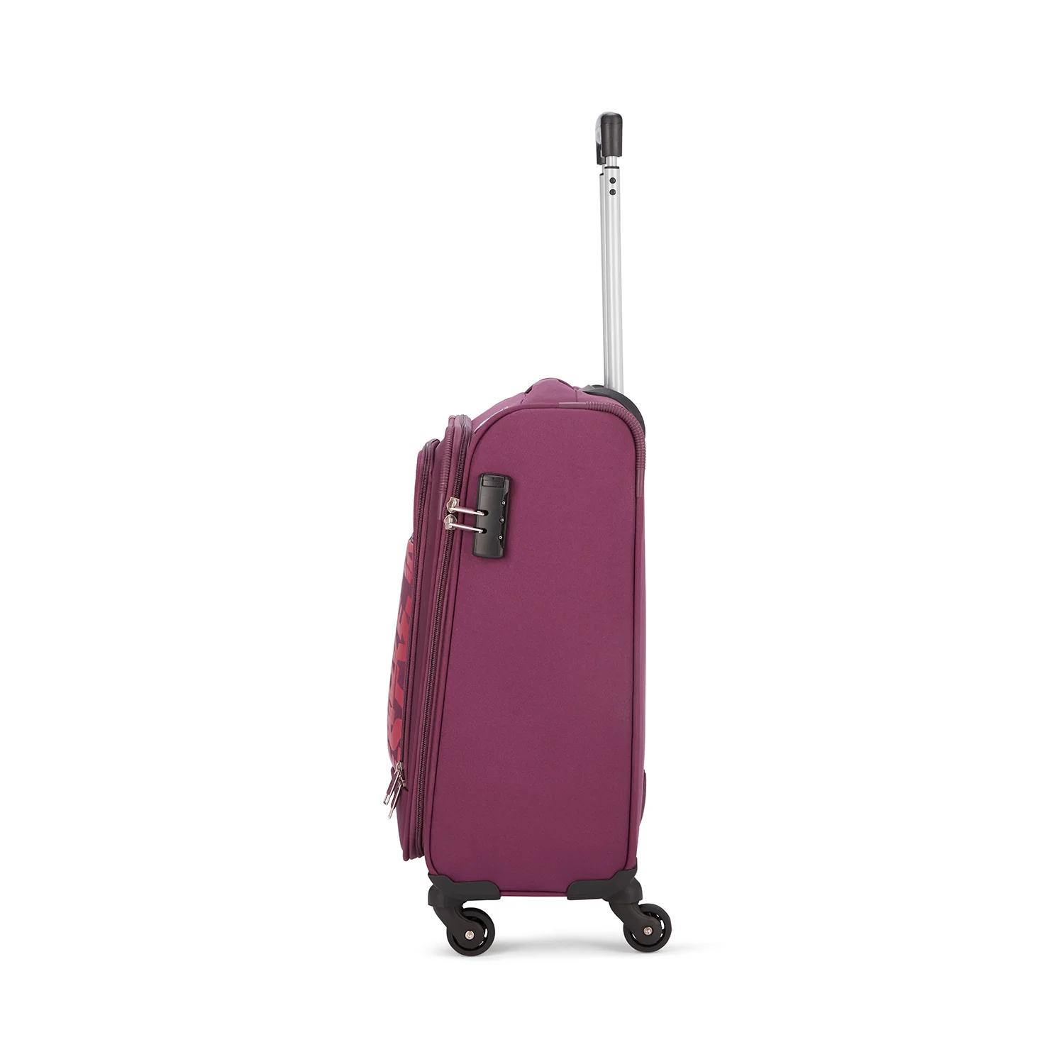 SKYBAGS RHUMBA SOFT CASE LUGGAGE TROLLEY BAG PURPLE - Image 11
