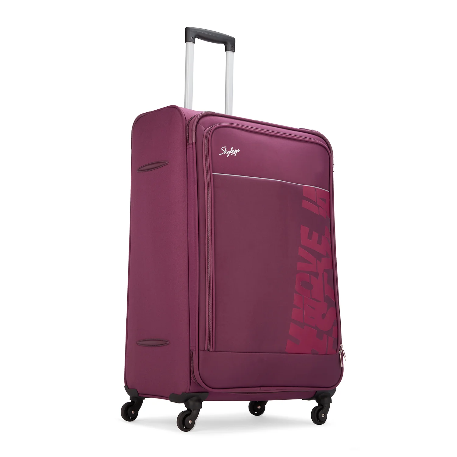 SKYBAGS RHUMBA SOFT CASE LUGGAGE TROLLEY BAG PURPLE - Image 30