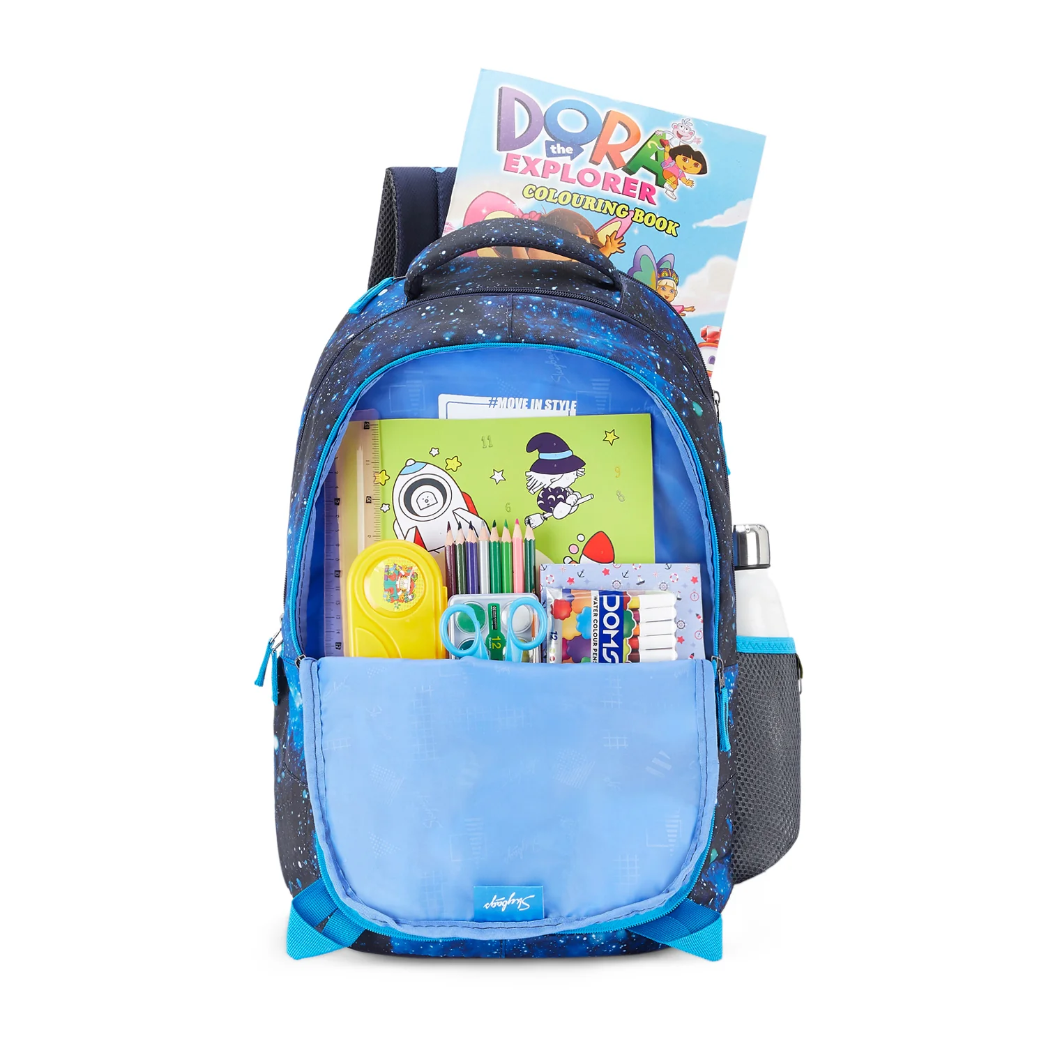 Skybags Riddle 1 School Bp Black - Image 7