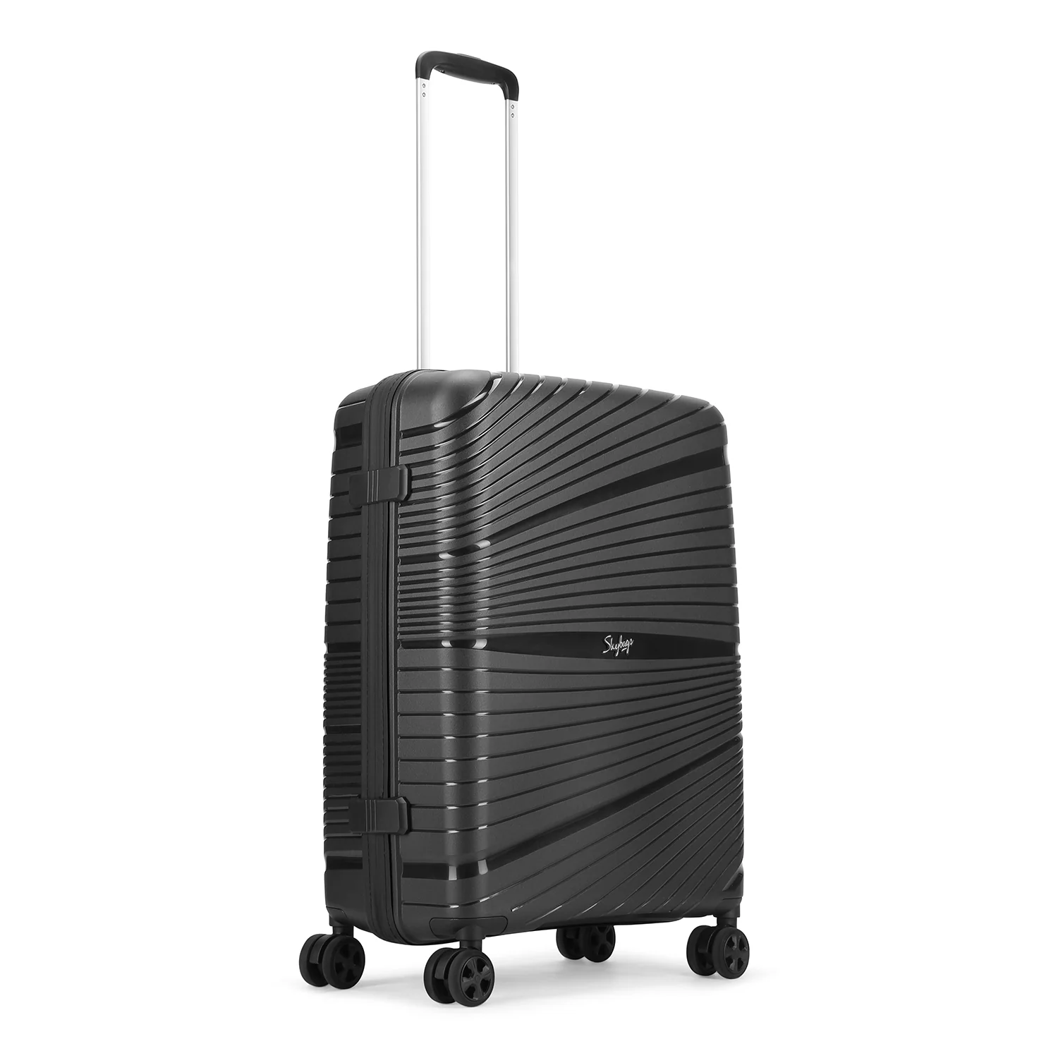 SKYBAGS SKYLITE HARD CASE LUGGAGE TROLLEY BAG BLACK - Image 13