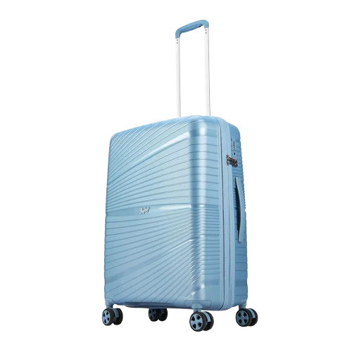 SKYBAGS SKYLITE HARD CASE LUGGAGE TROLLEY BAG POWDER BLUE - Image 10