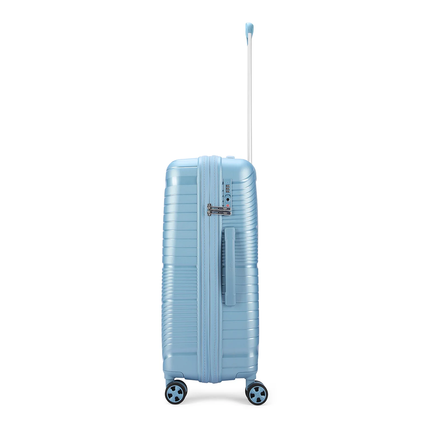 SKYBAGS SKYLITE HARD CASE LUGGAGE TROLLEY BAG POWDER BLUE - Image 15